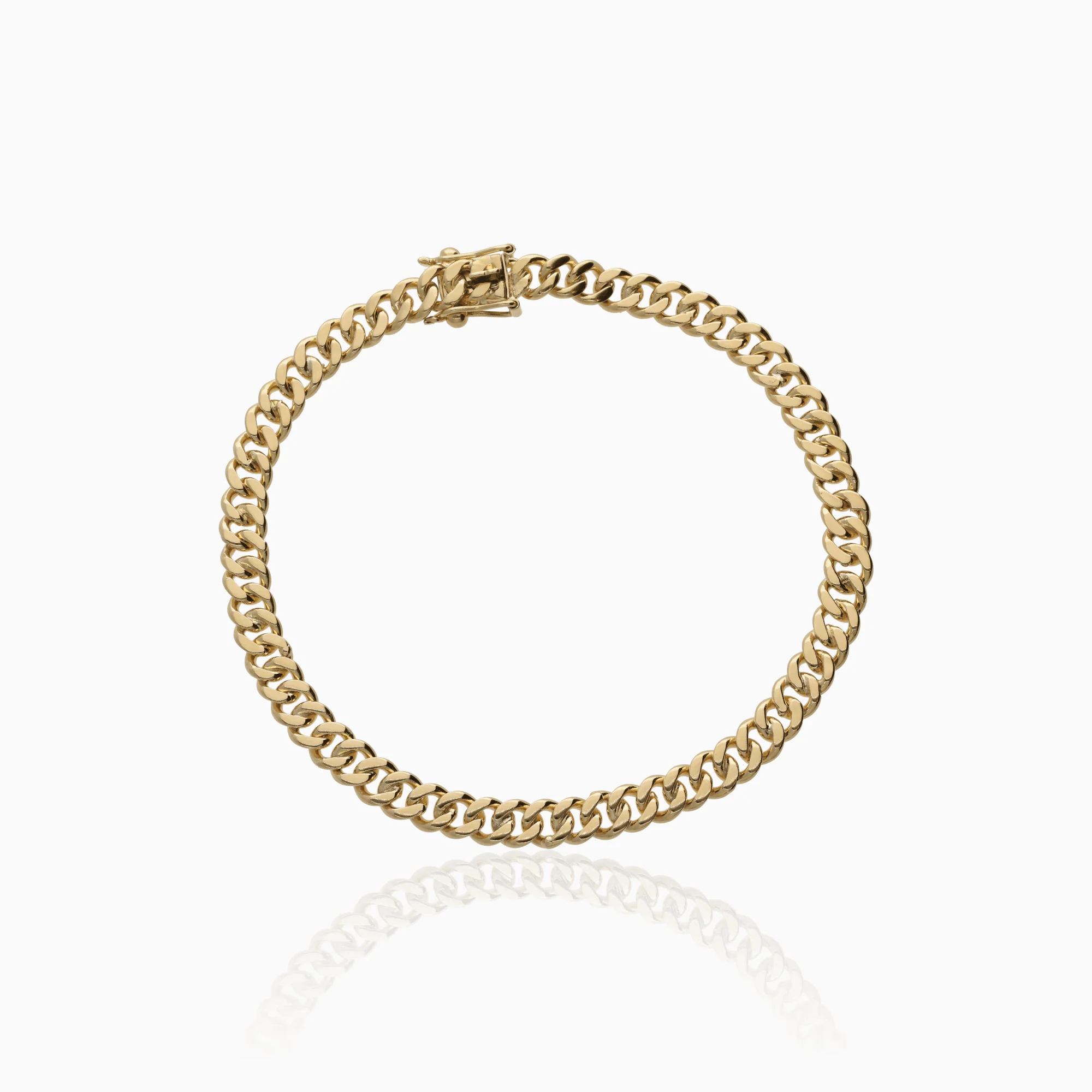 Curb bracelet 14.50g 18K gold