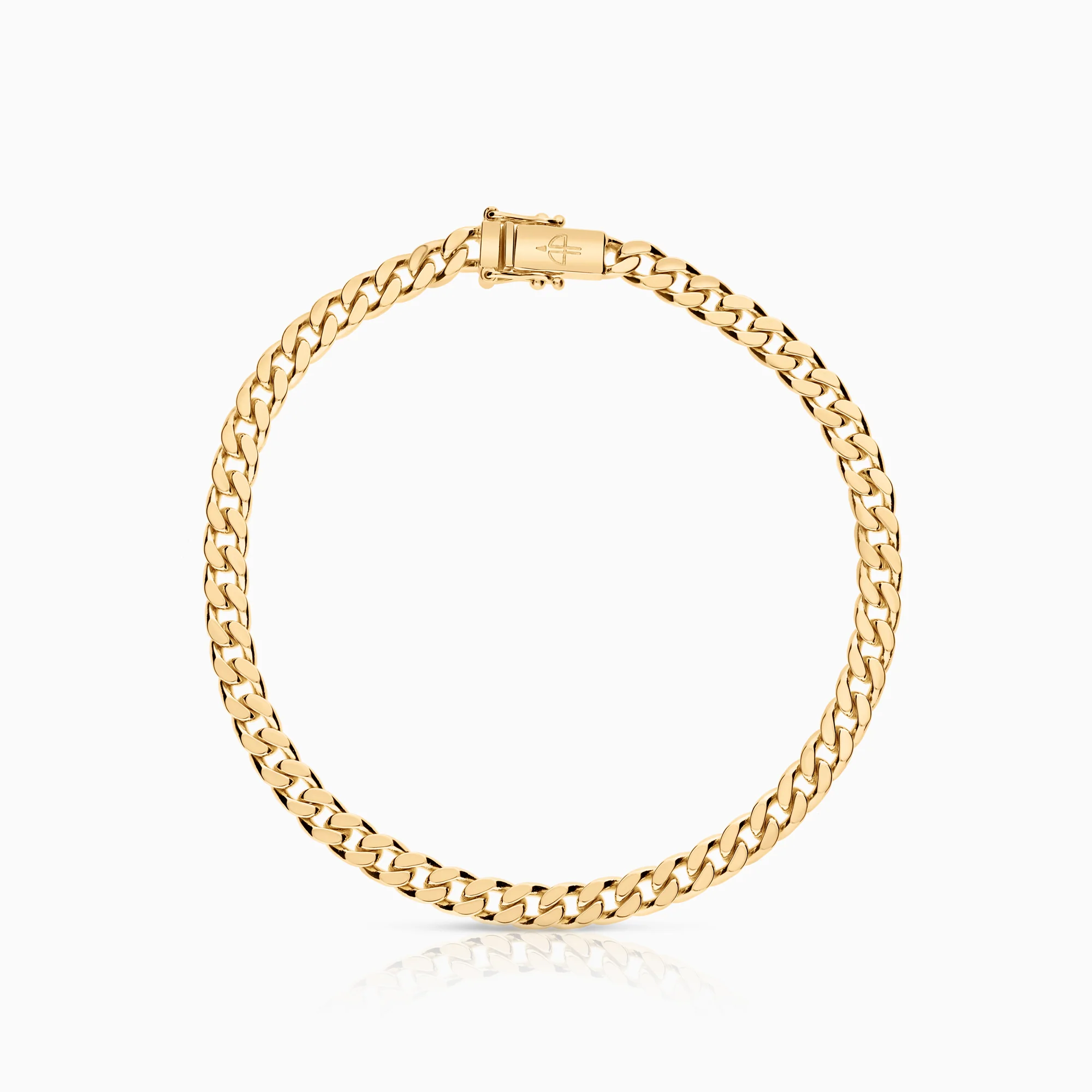 Curb bracelet 16.19g 18K gold