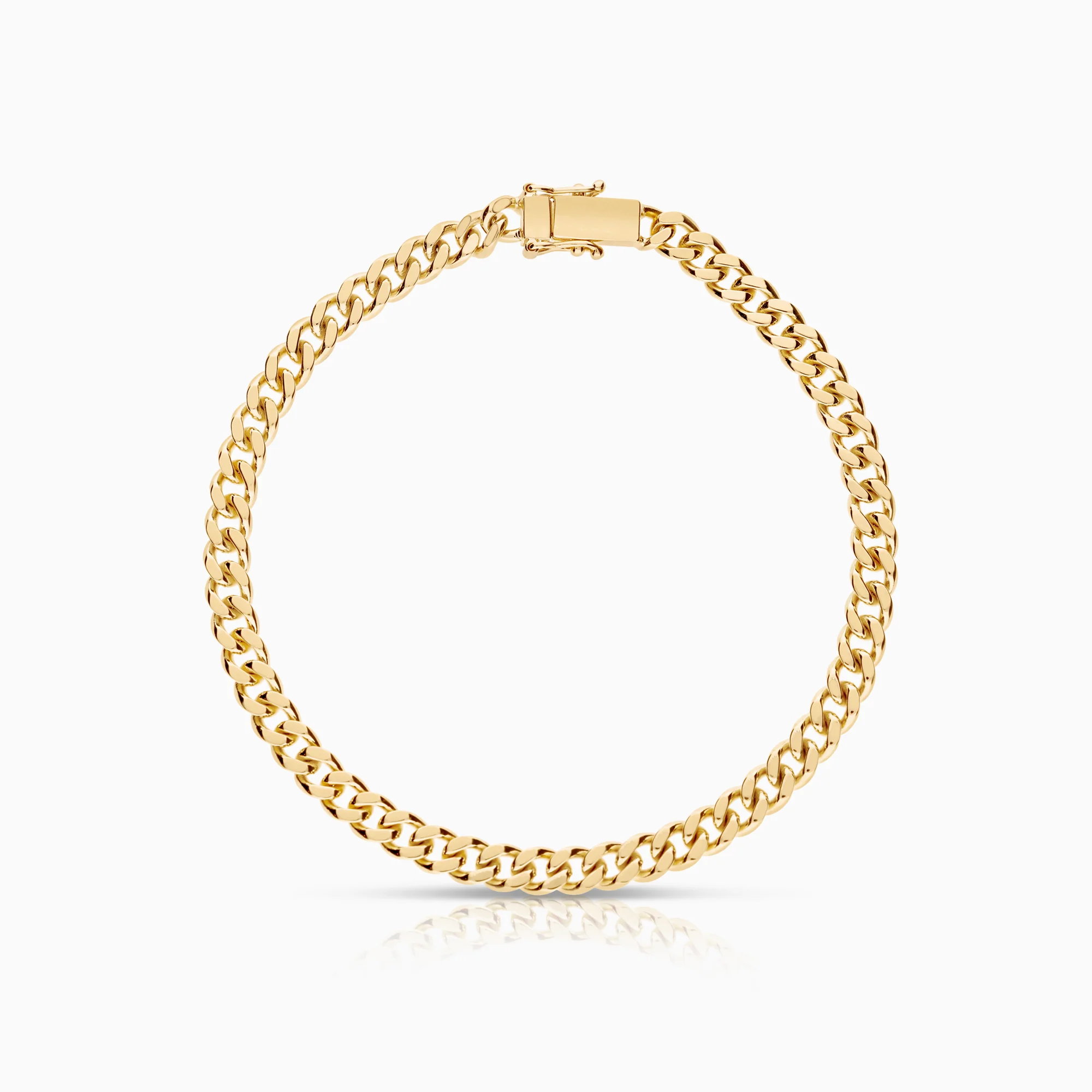 Curb bracelet 18.56g 18K gold