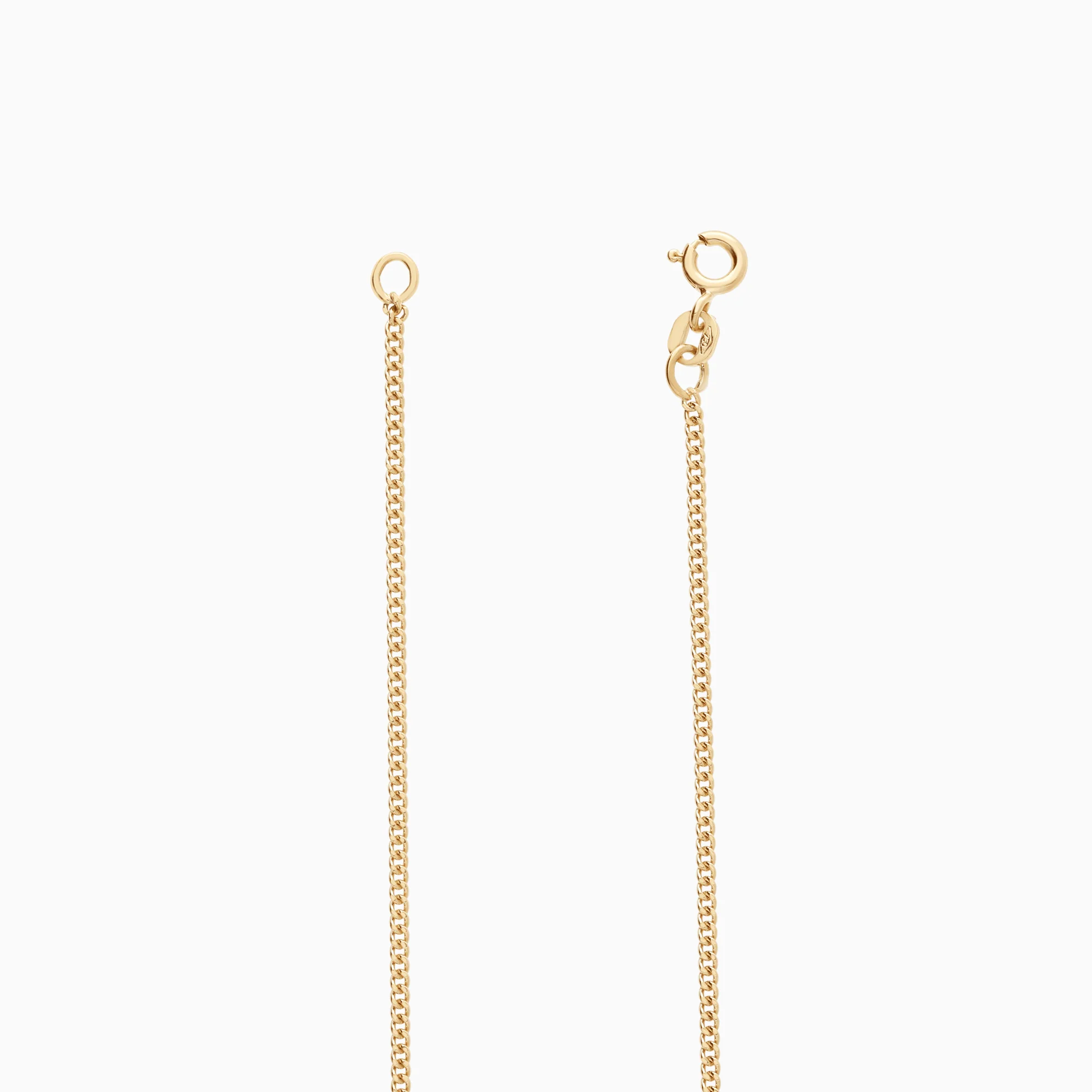 Curb bracelet 1.98g 18K gold - Image 2