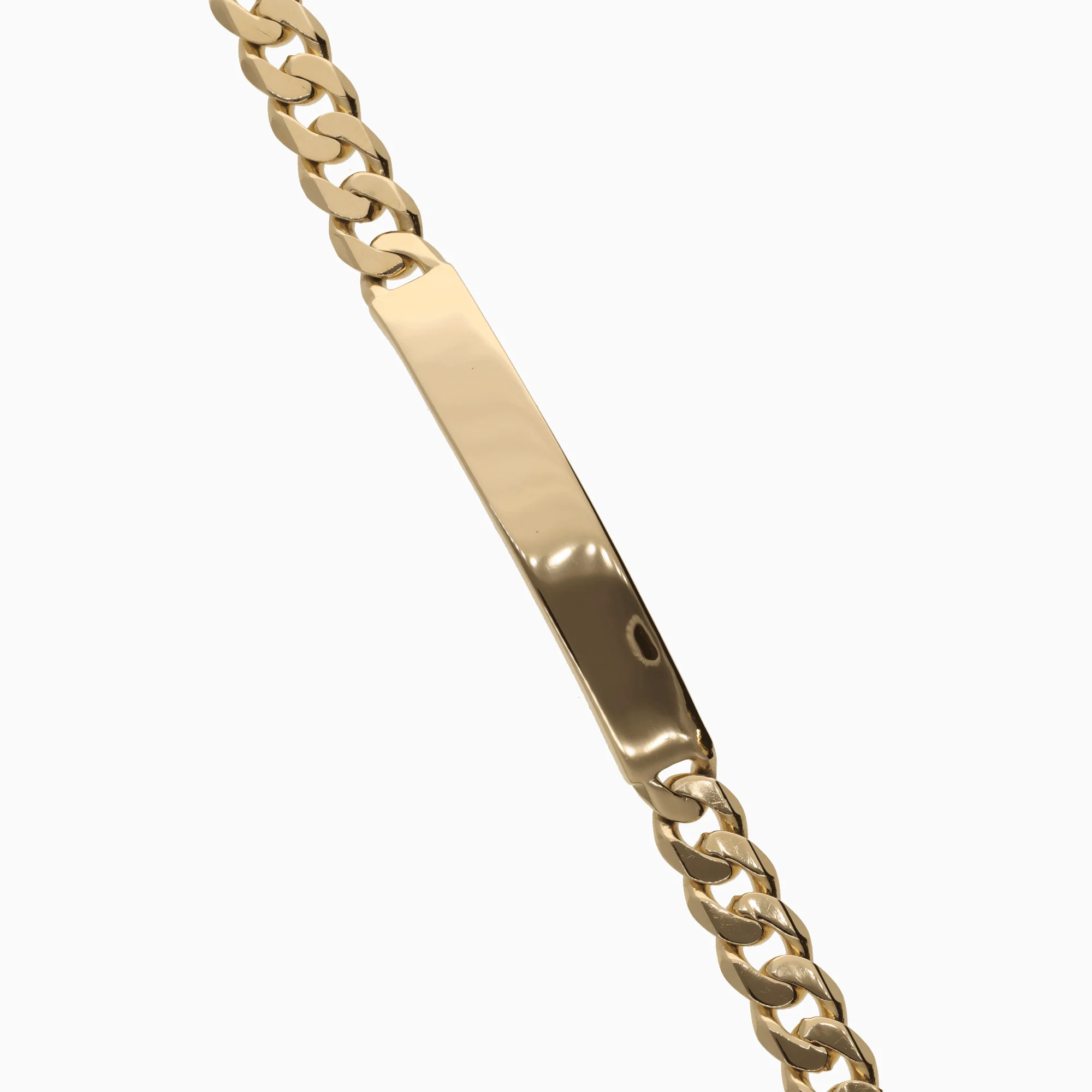 Curb bracelet 31.05g 18K gold