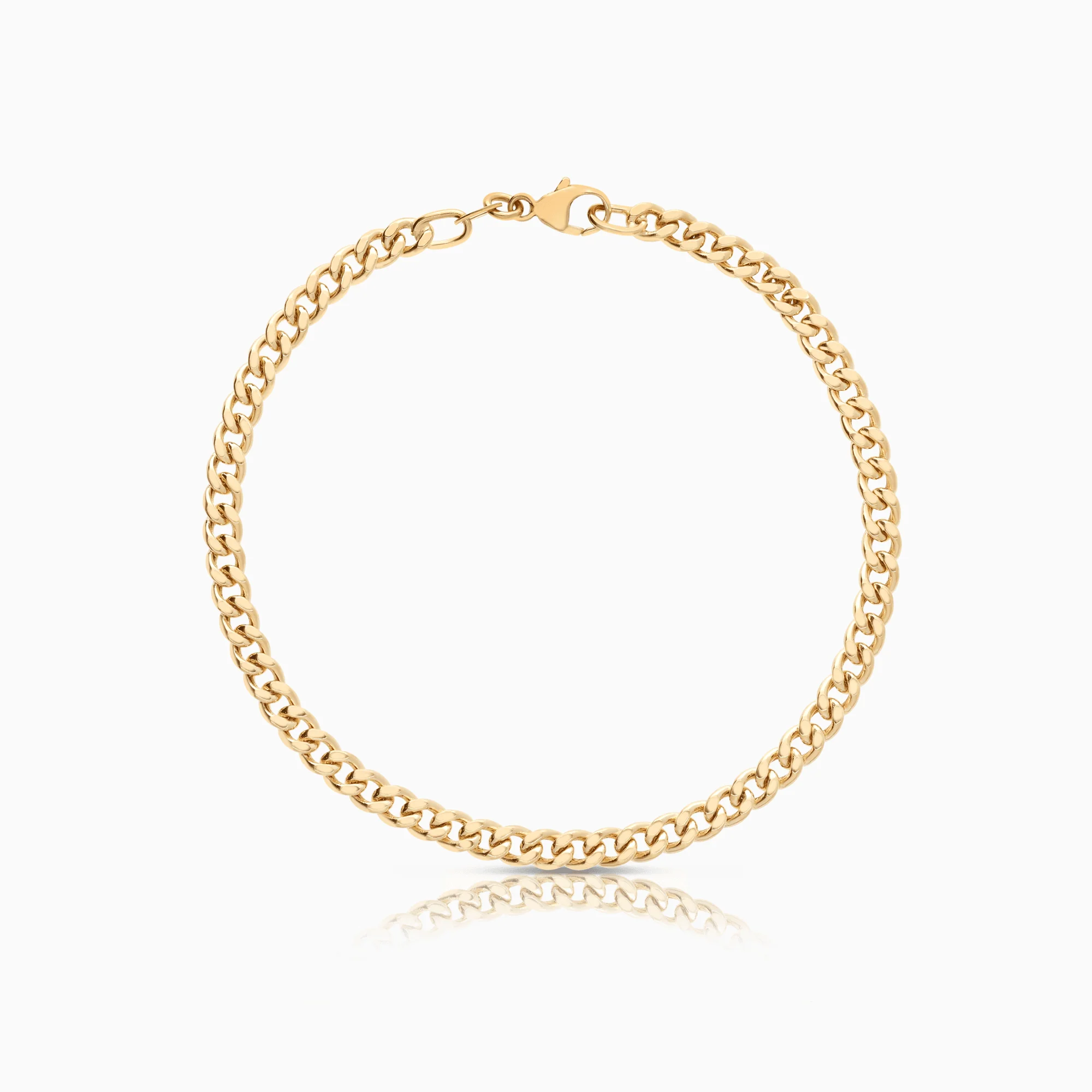 Curb bracelet 3.95g 18K gold