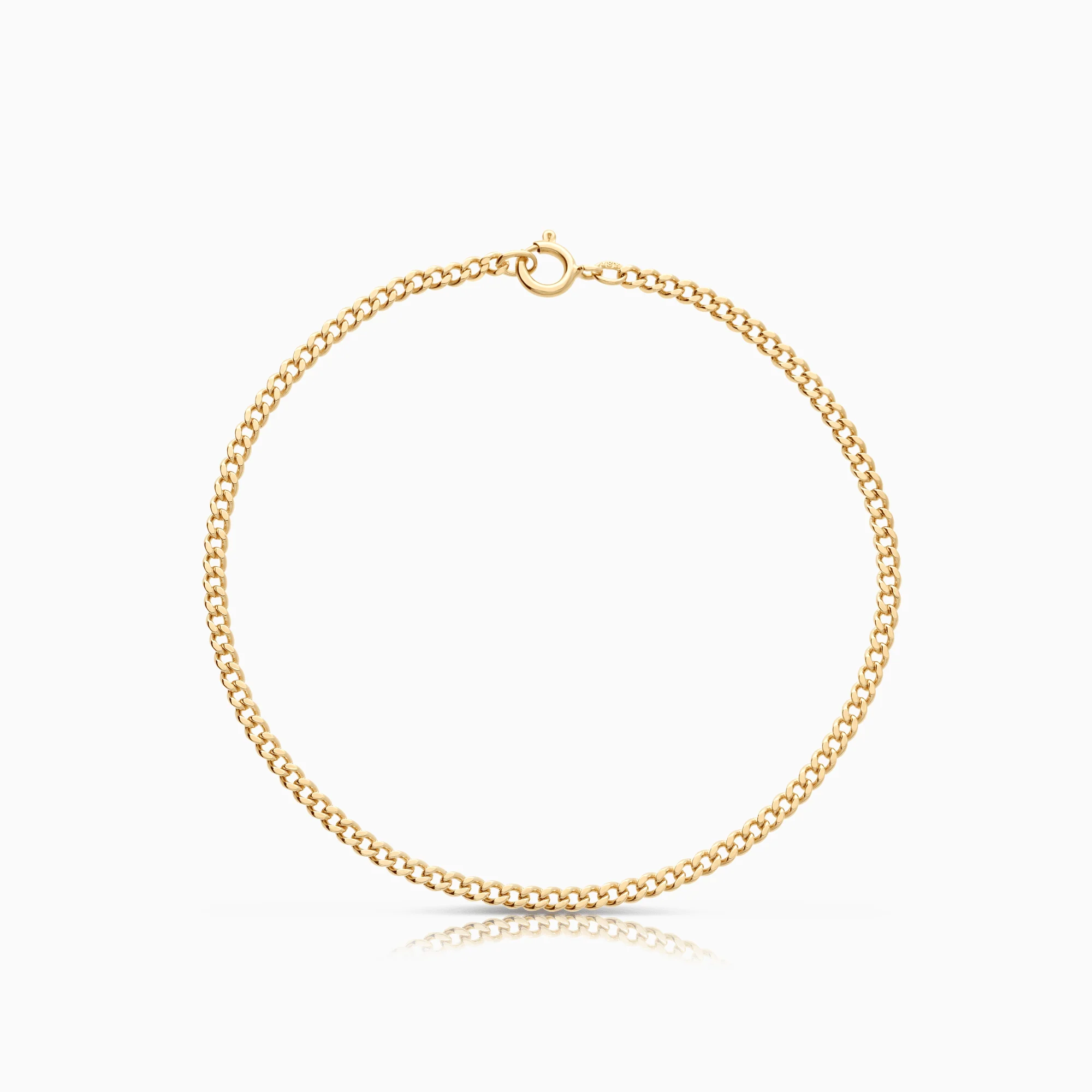 Curb bracelet 4.78g 18K gold