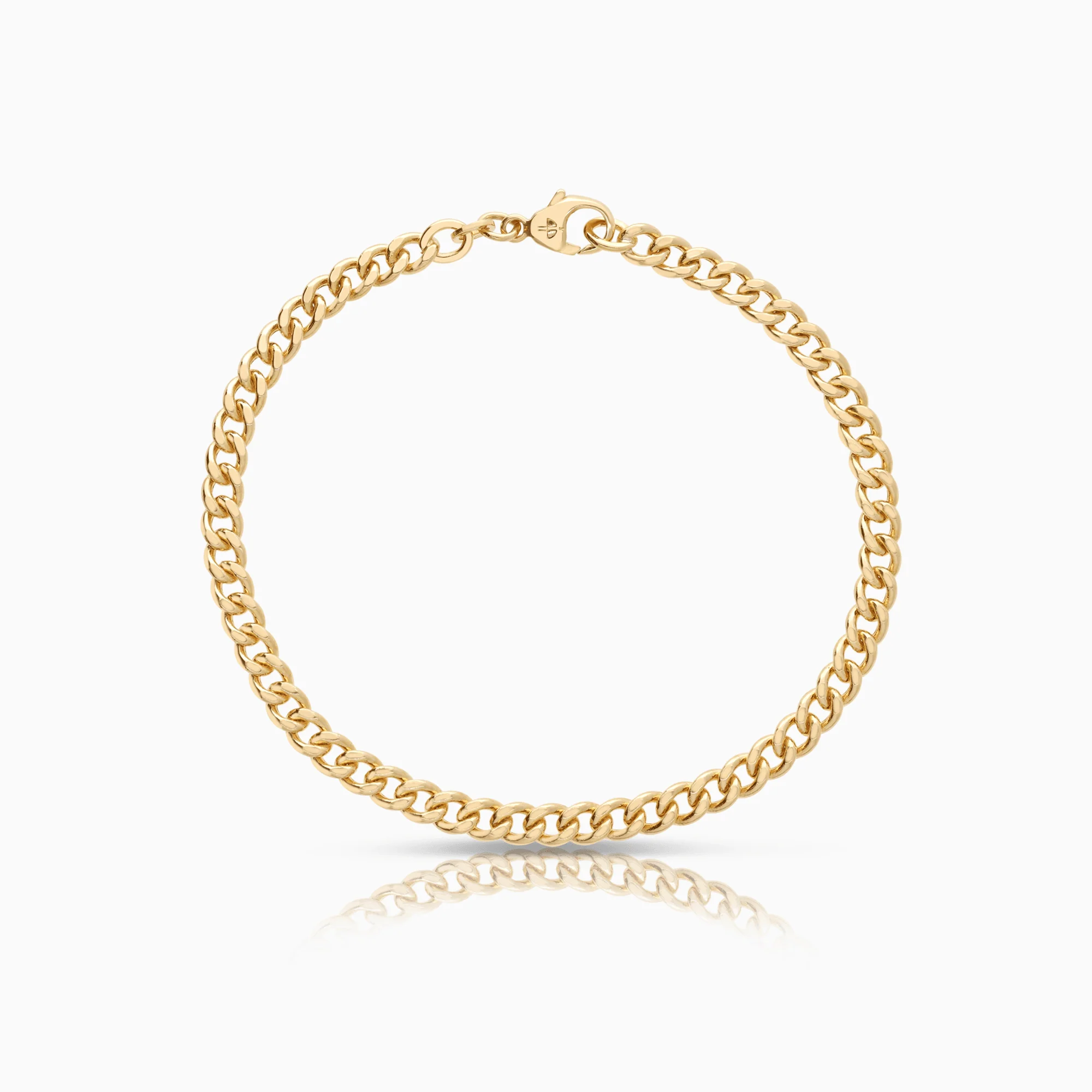 Curb bracelet 5.62g 18K gold