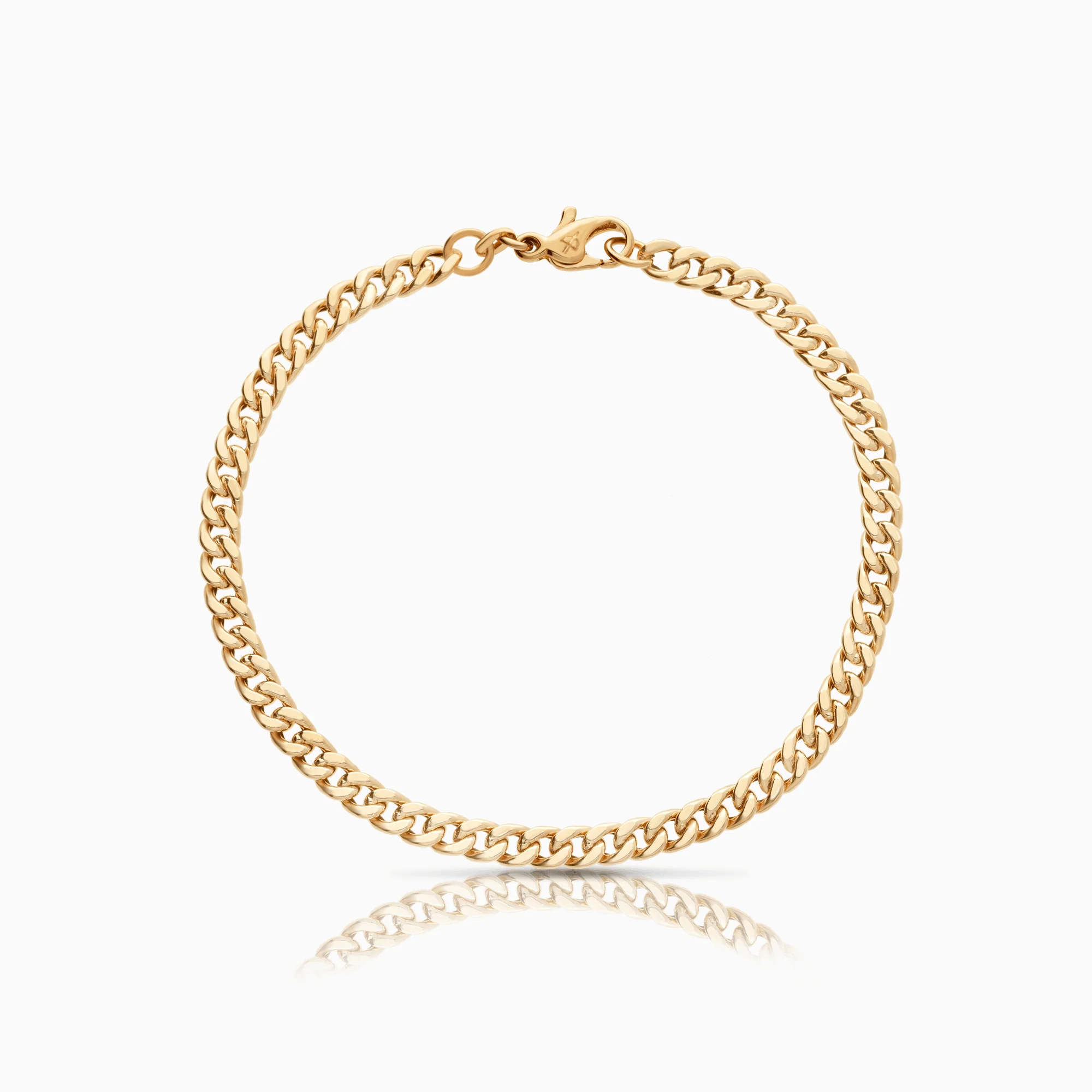 Curb bracelet 6.45g 18K gold