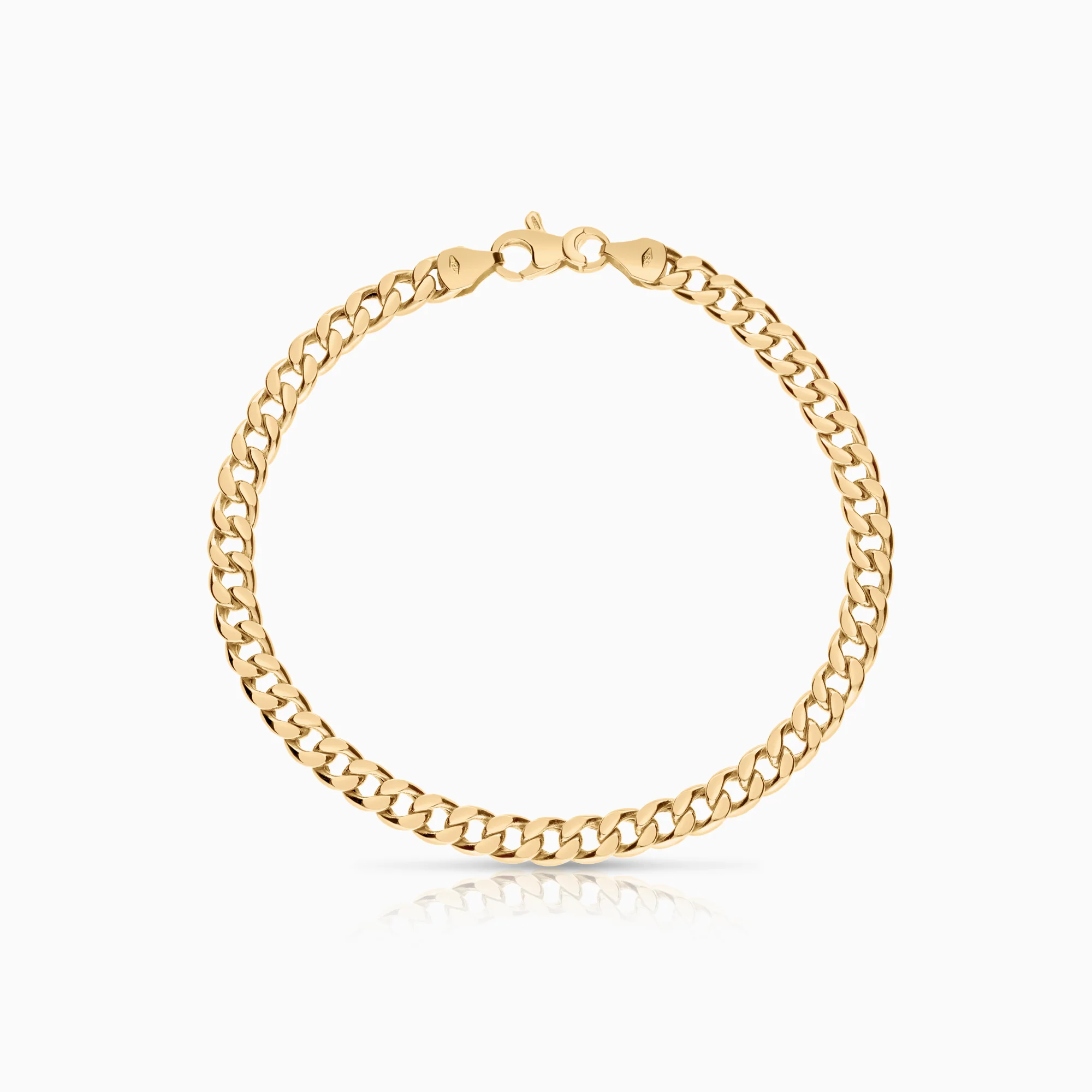 Curb bracelet 7.65g 18K gold