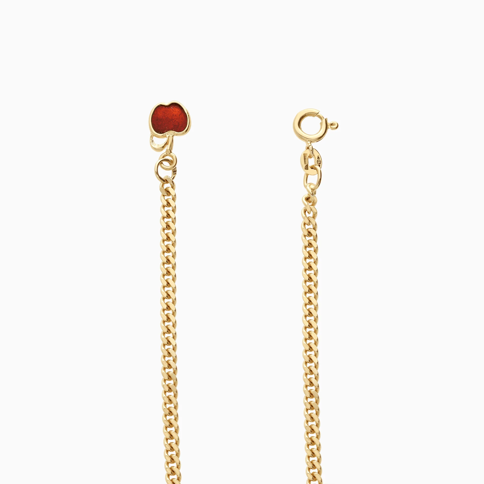 Curb bracelet 7.12g 18K gold - Image 2