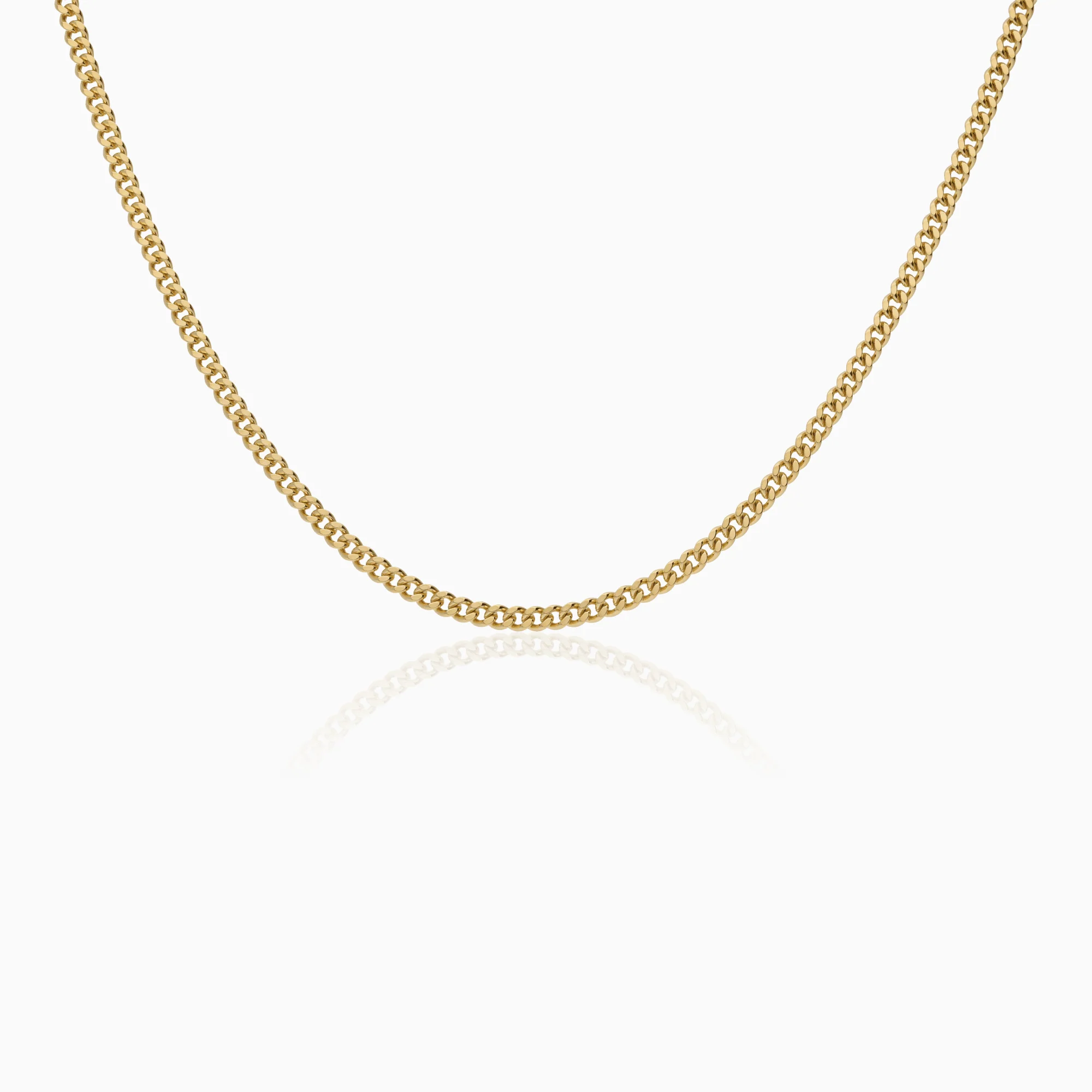 Curb necklace 13.15g 18K gold