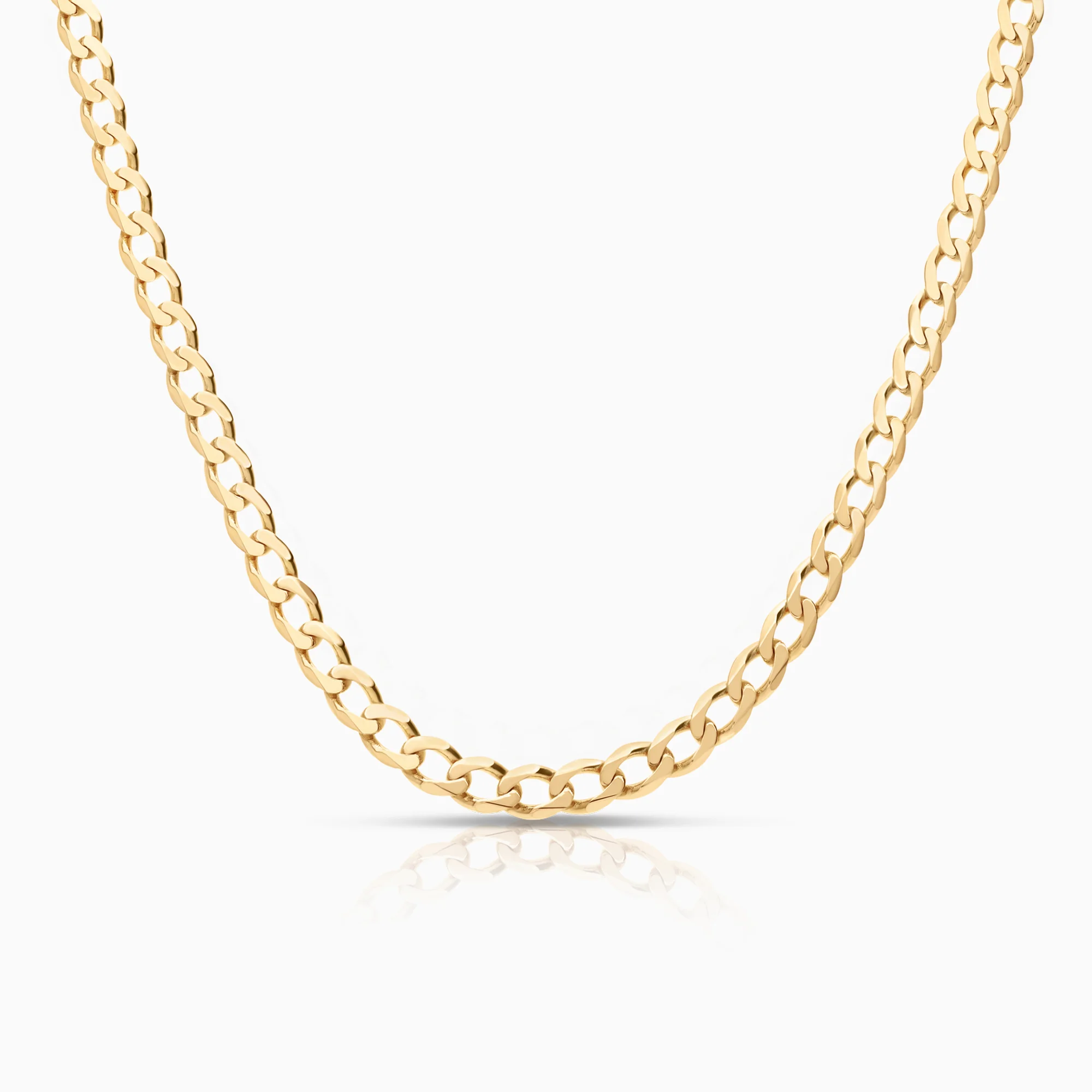 Curb necklace 16.83g 18K gold