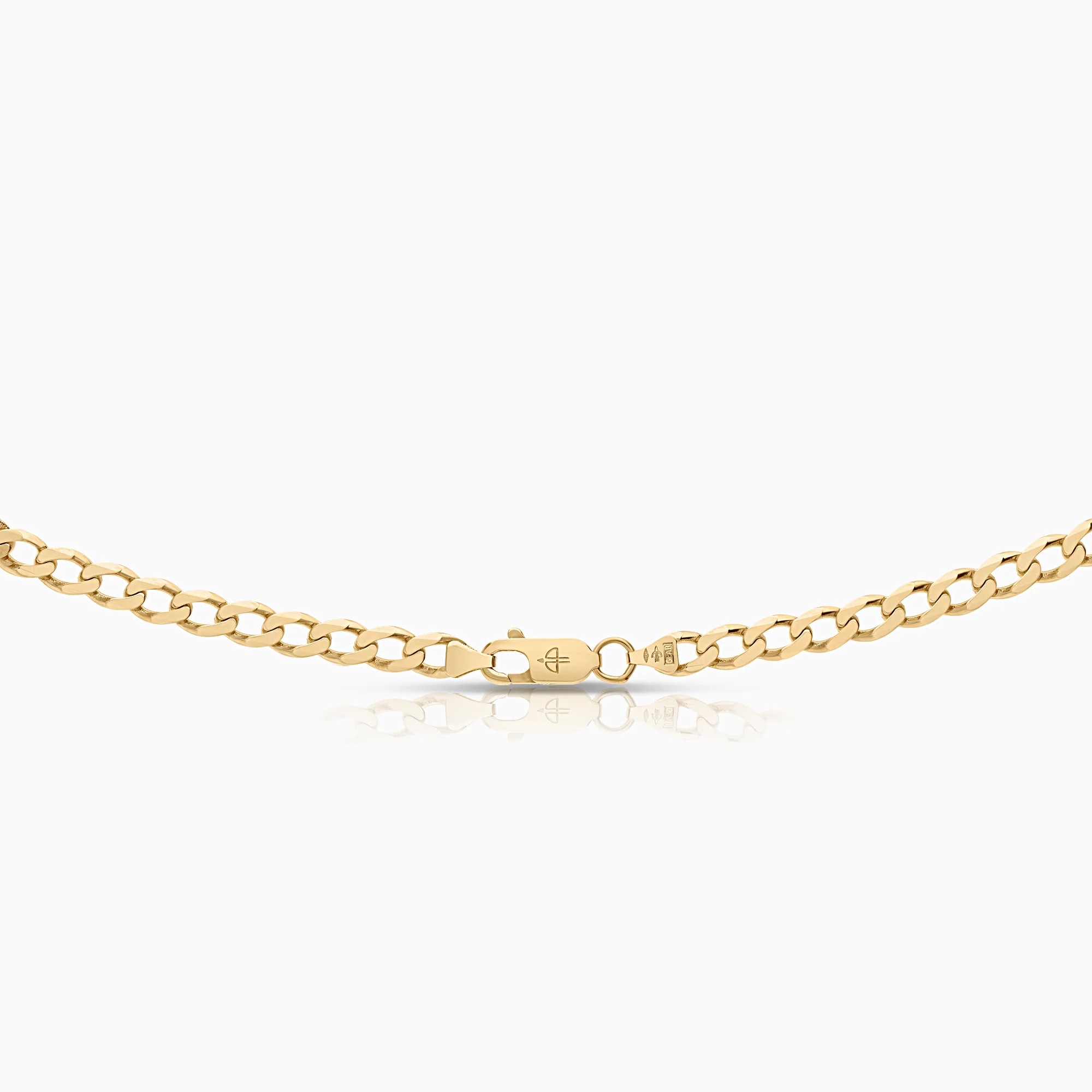 Curb necklace 16.83g 18K gold - Image 2