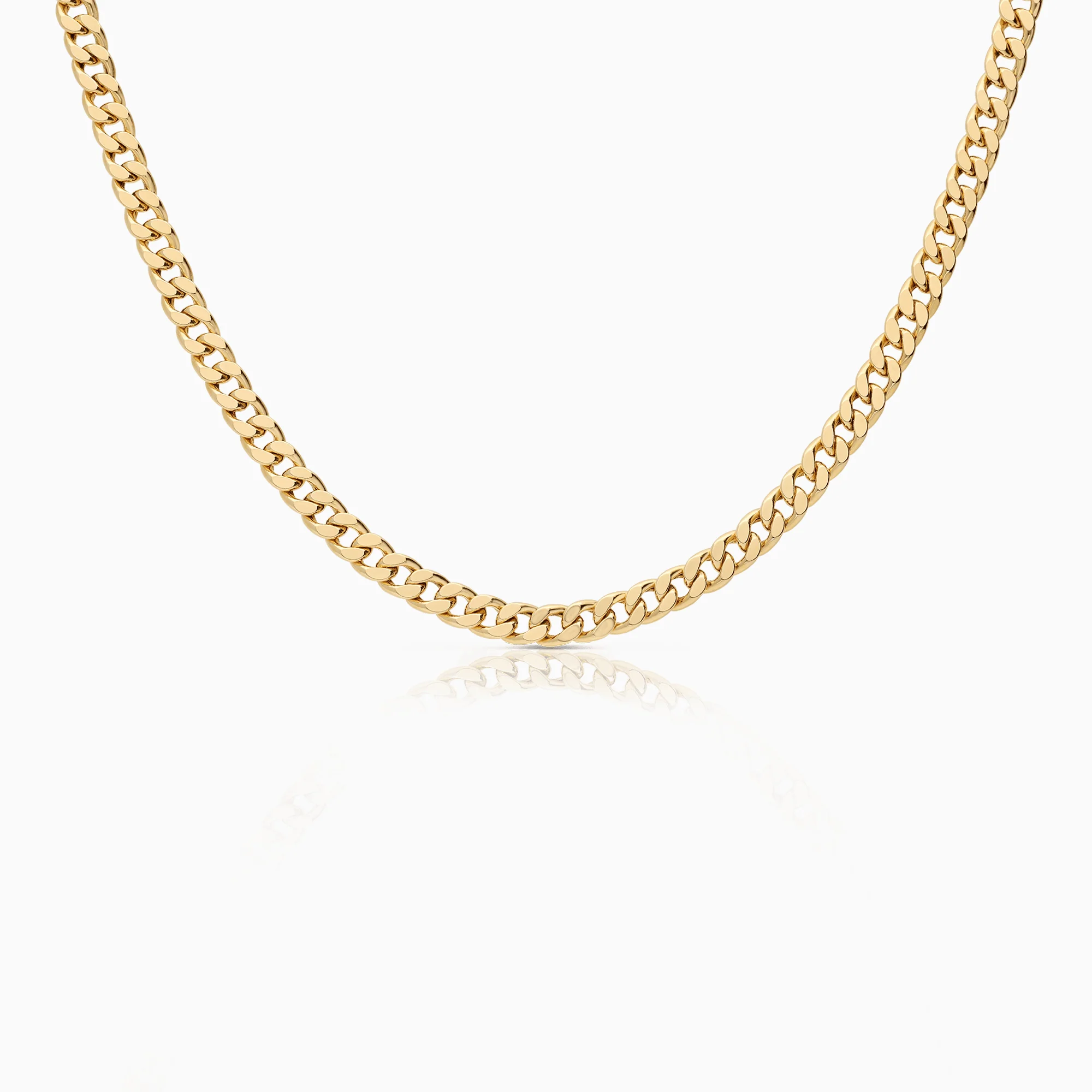 Curb necklace 16.10g 18K gold