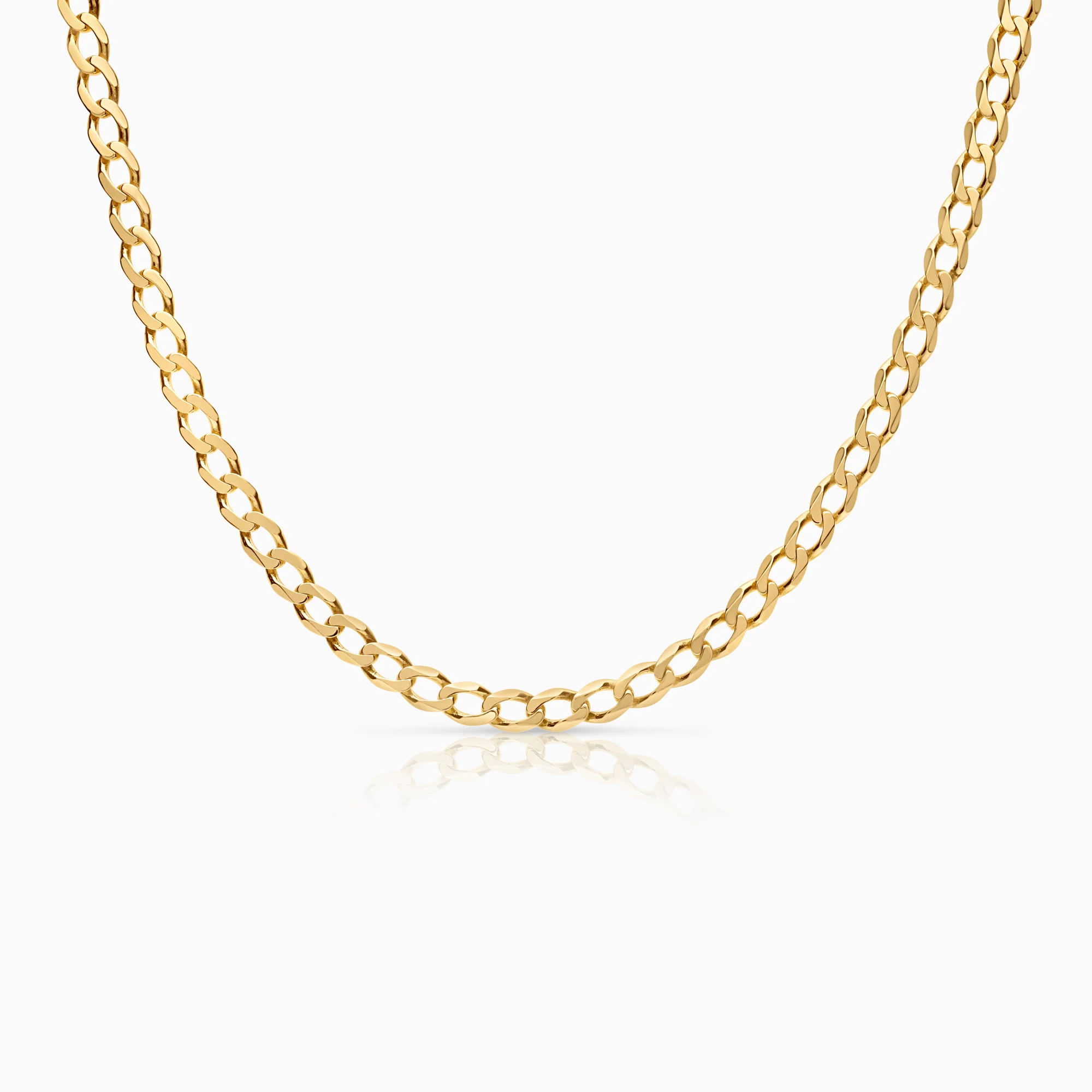 Curb necklace 16.31g 18K gold