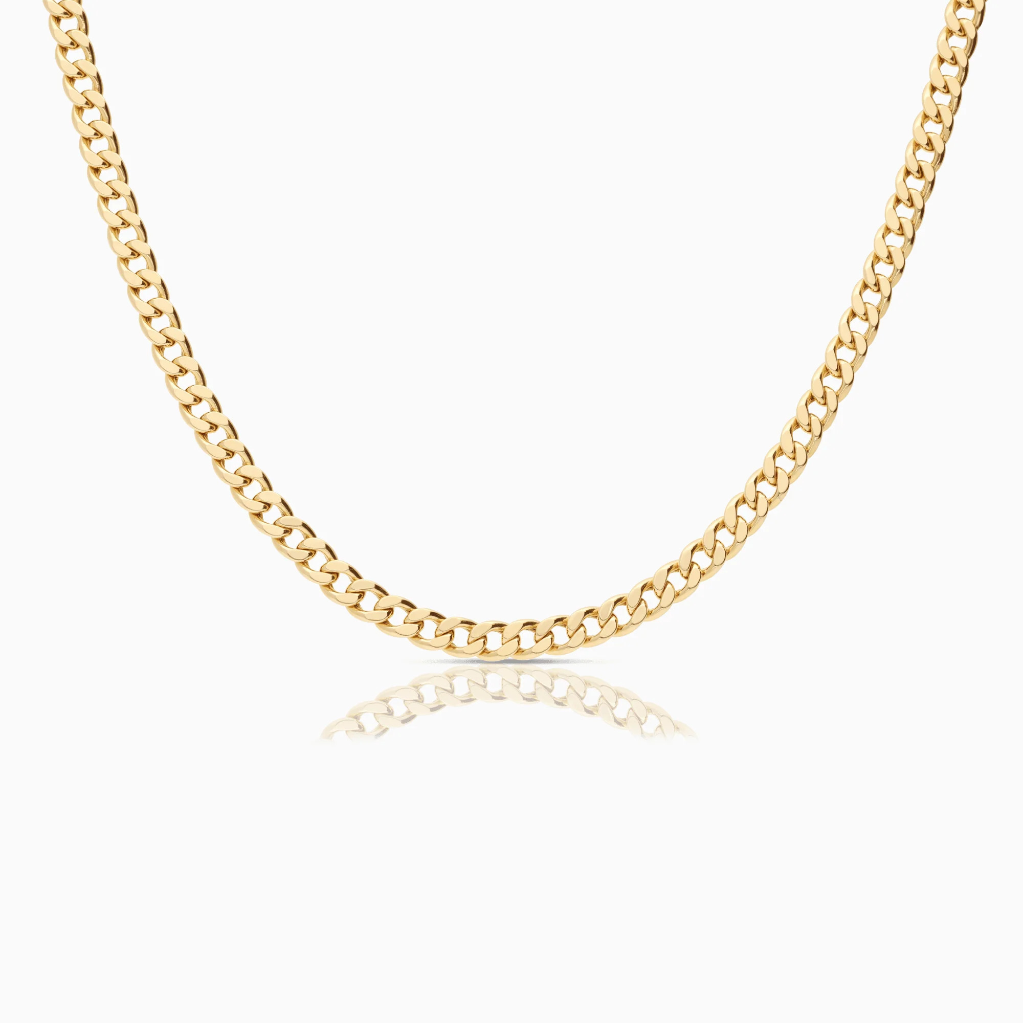 Curb necklace 16.48g 18K gold