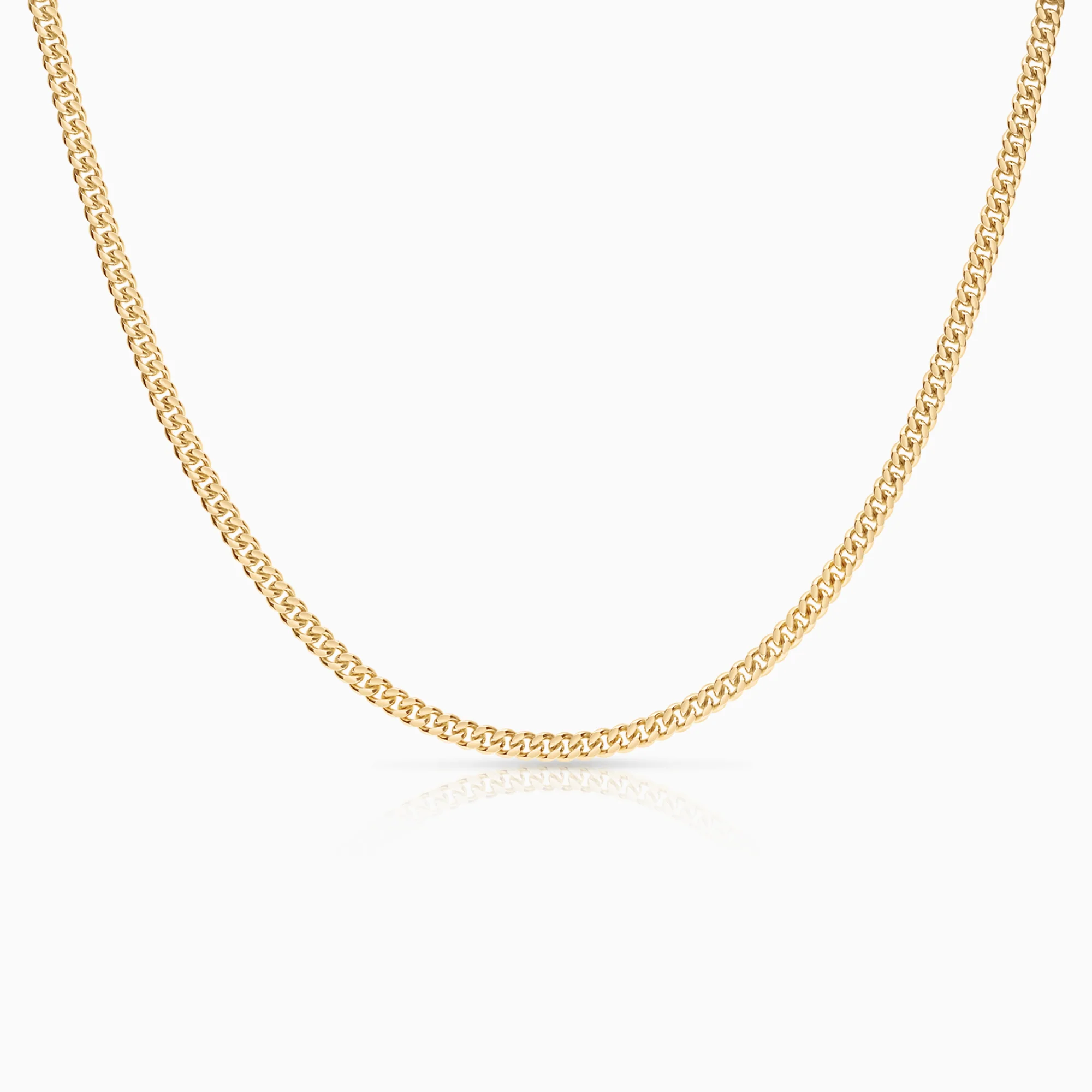Curb necklace 18.47g 18K gold