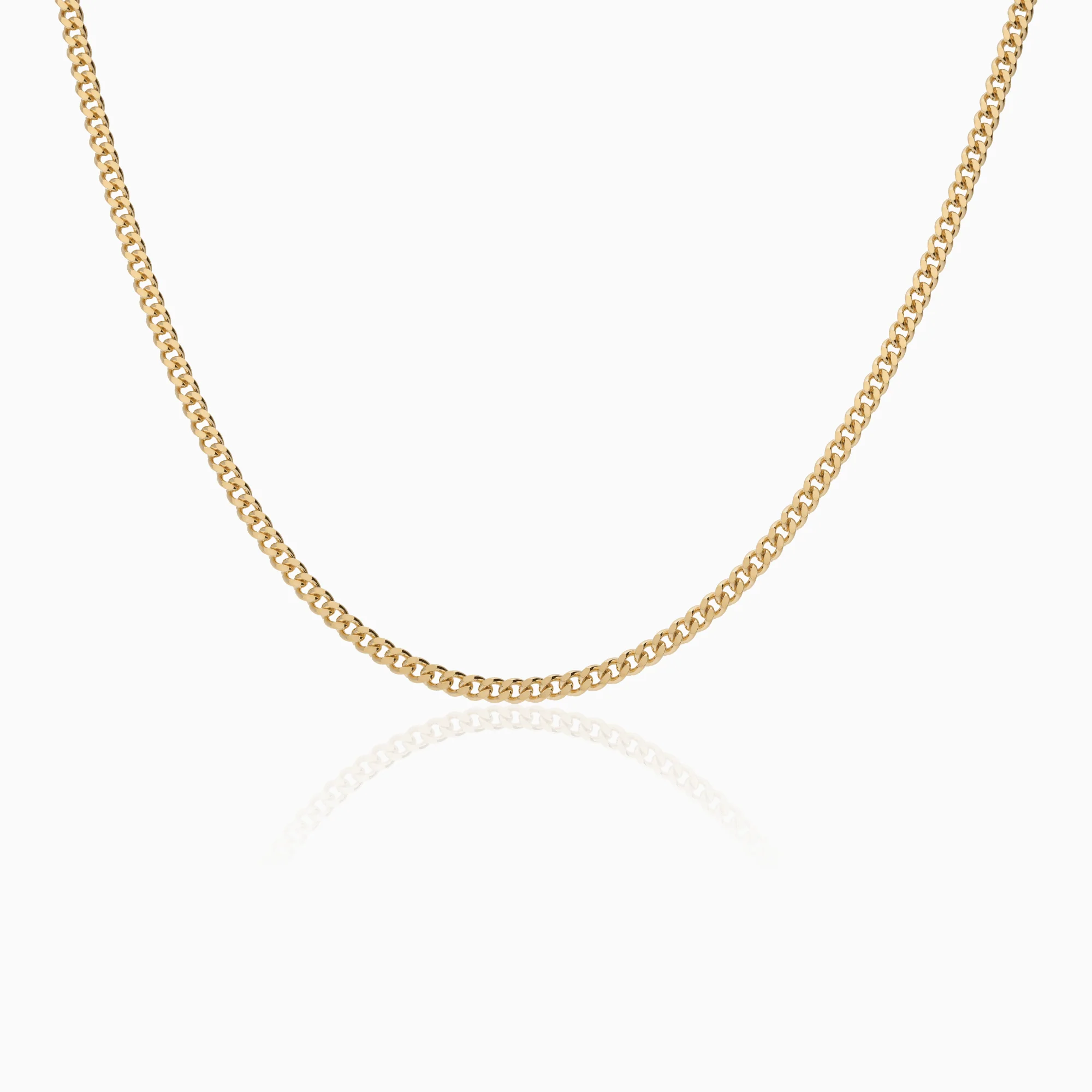 Curb necklace 18.60g 18K gold