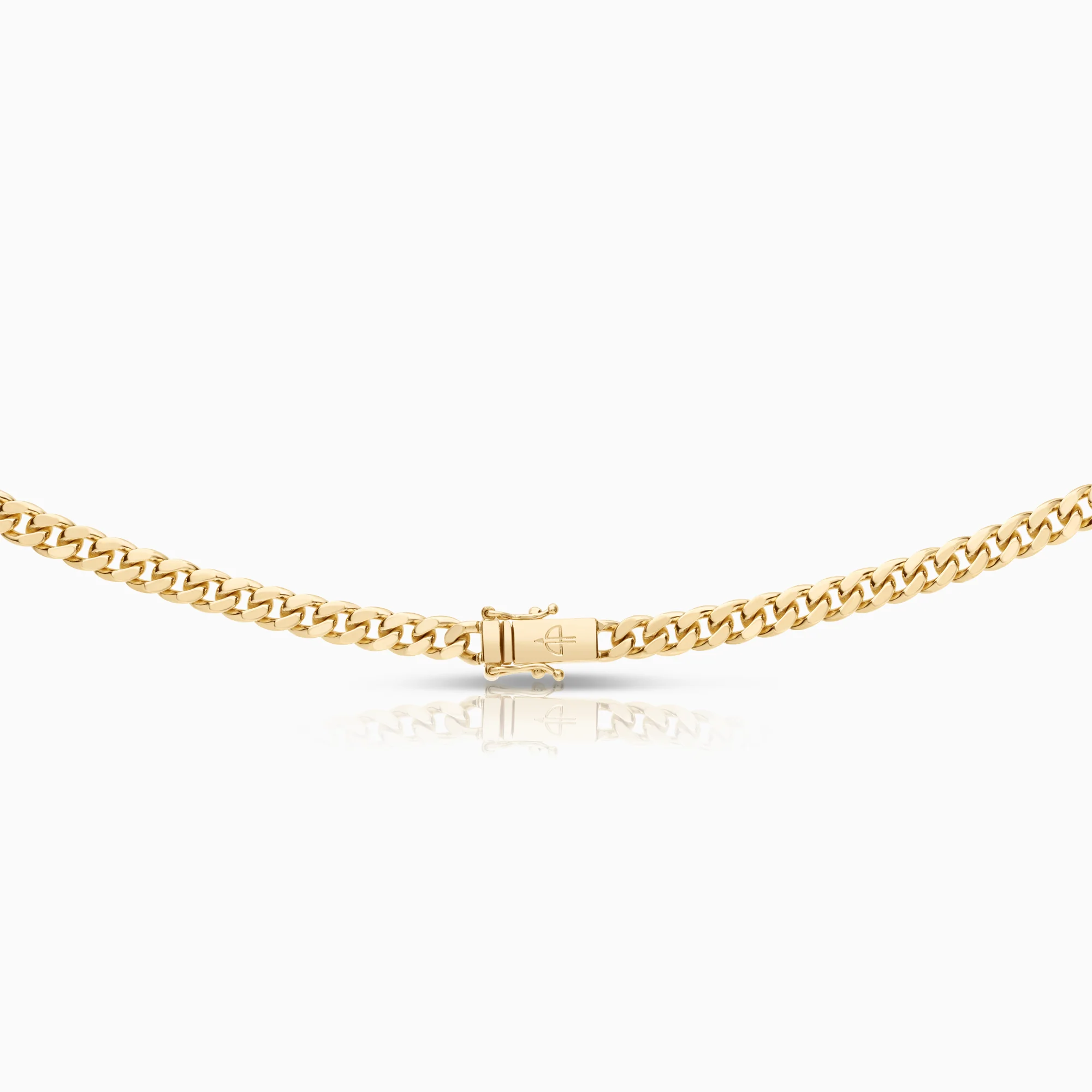 Curb necklace 48.40g 18K gold - Image 3