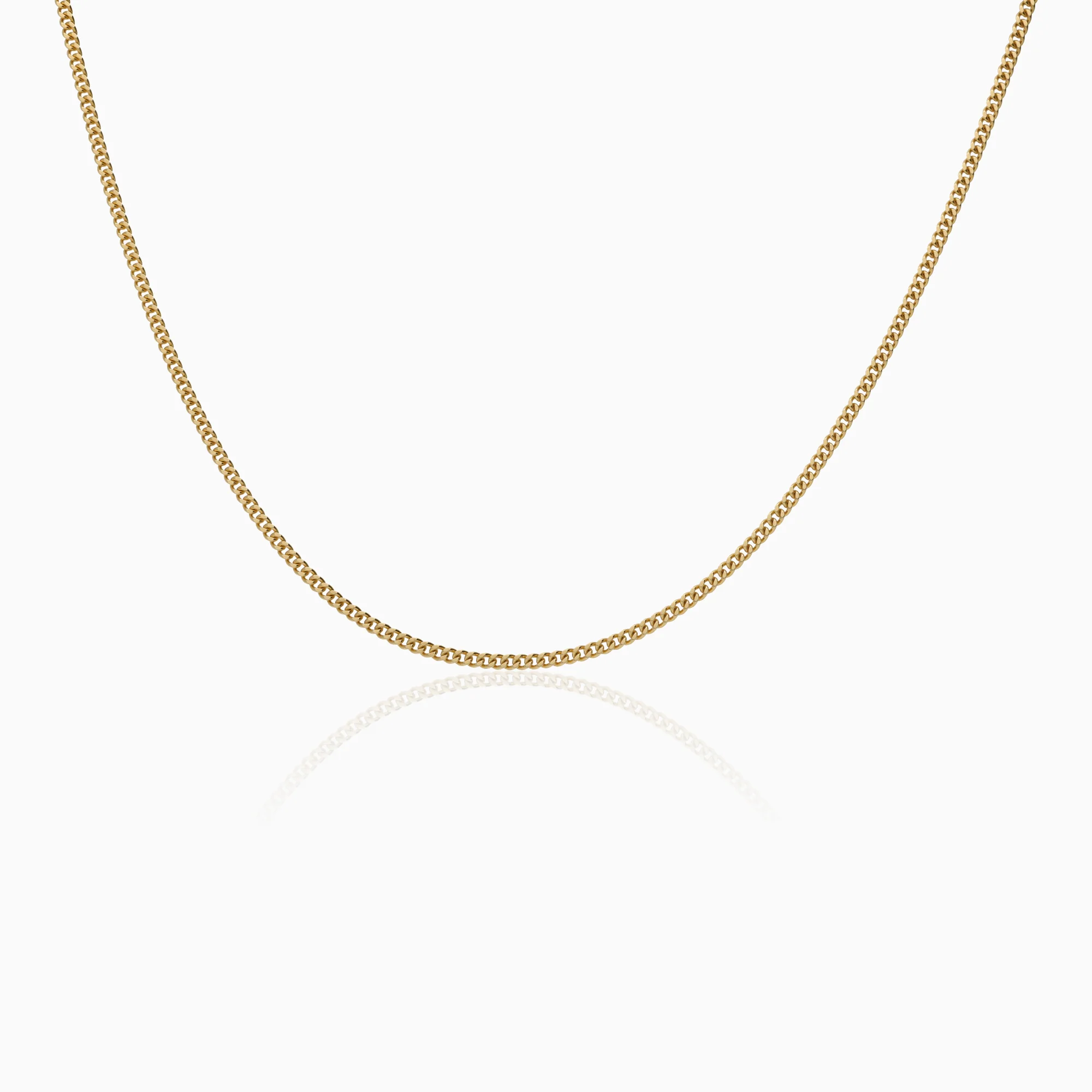 Curb chain 6.90g 18K gold