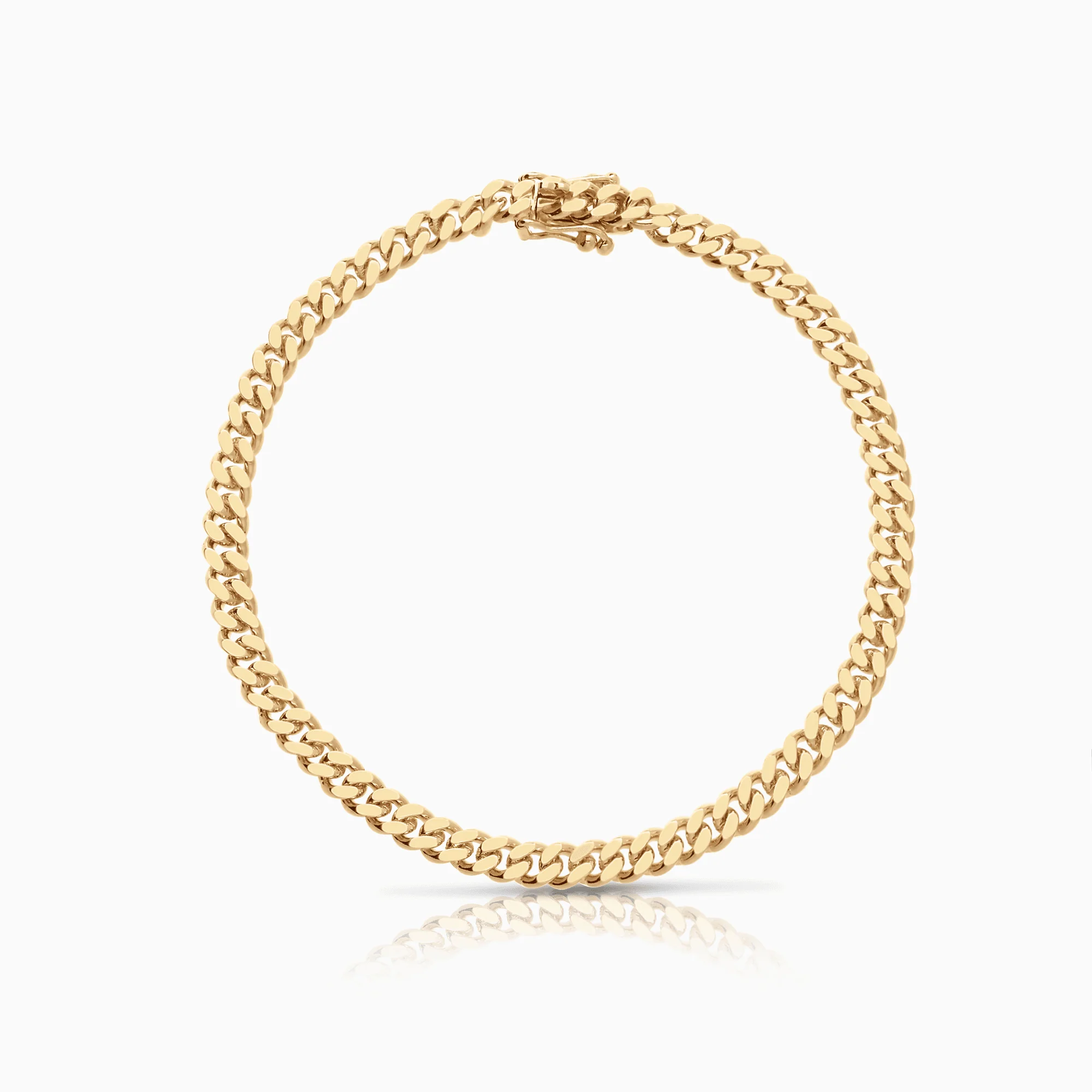 Curb bracelet 10.85g 18K gold