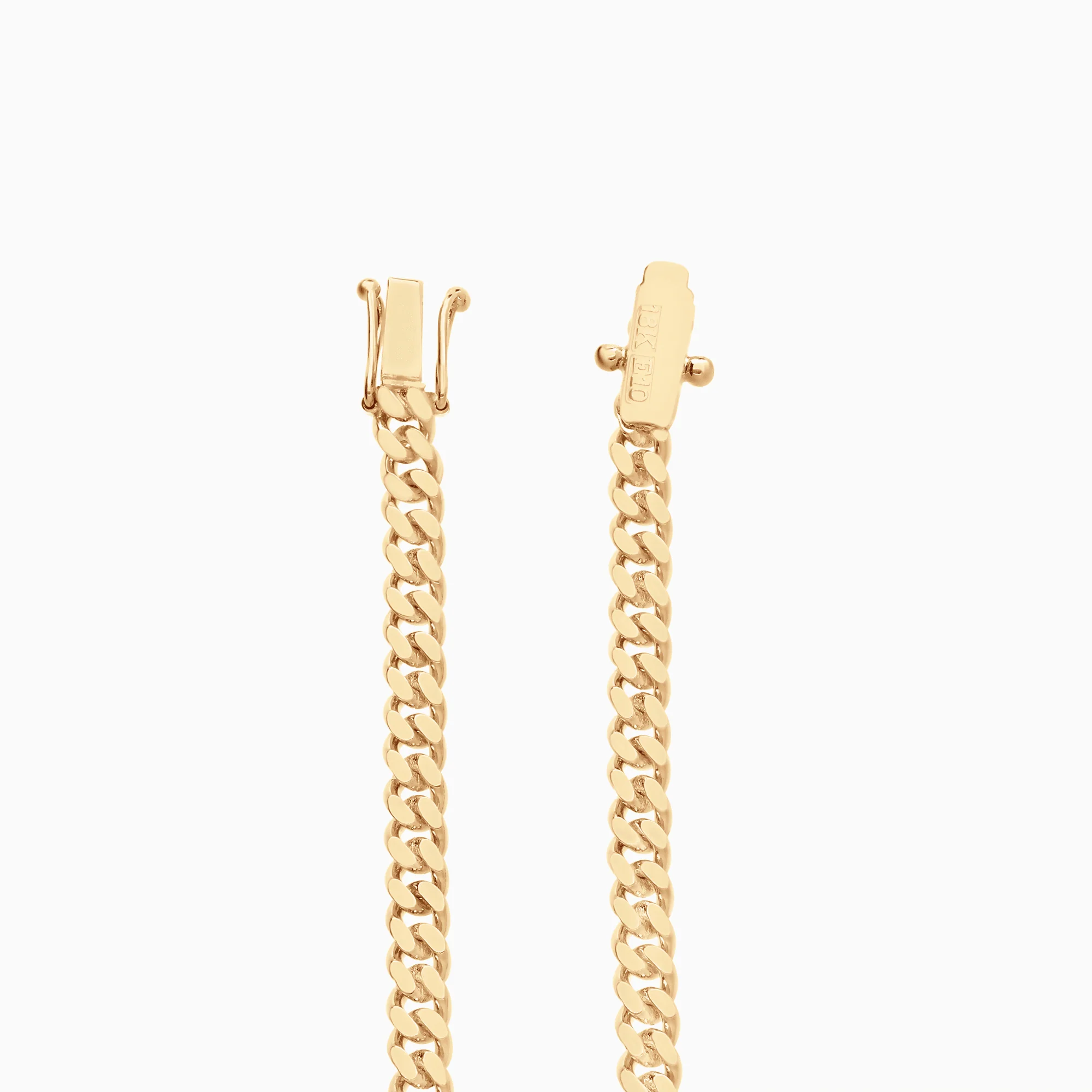 Curb bracelet 10.85g 18K gold - Image 2