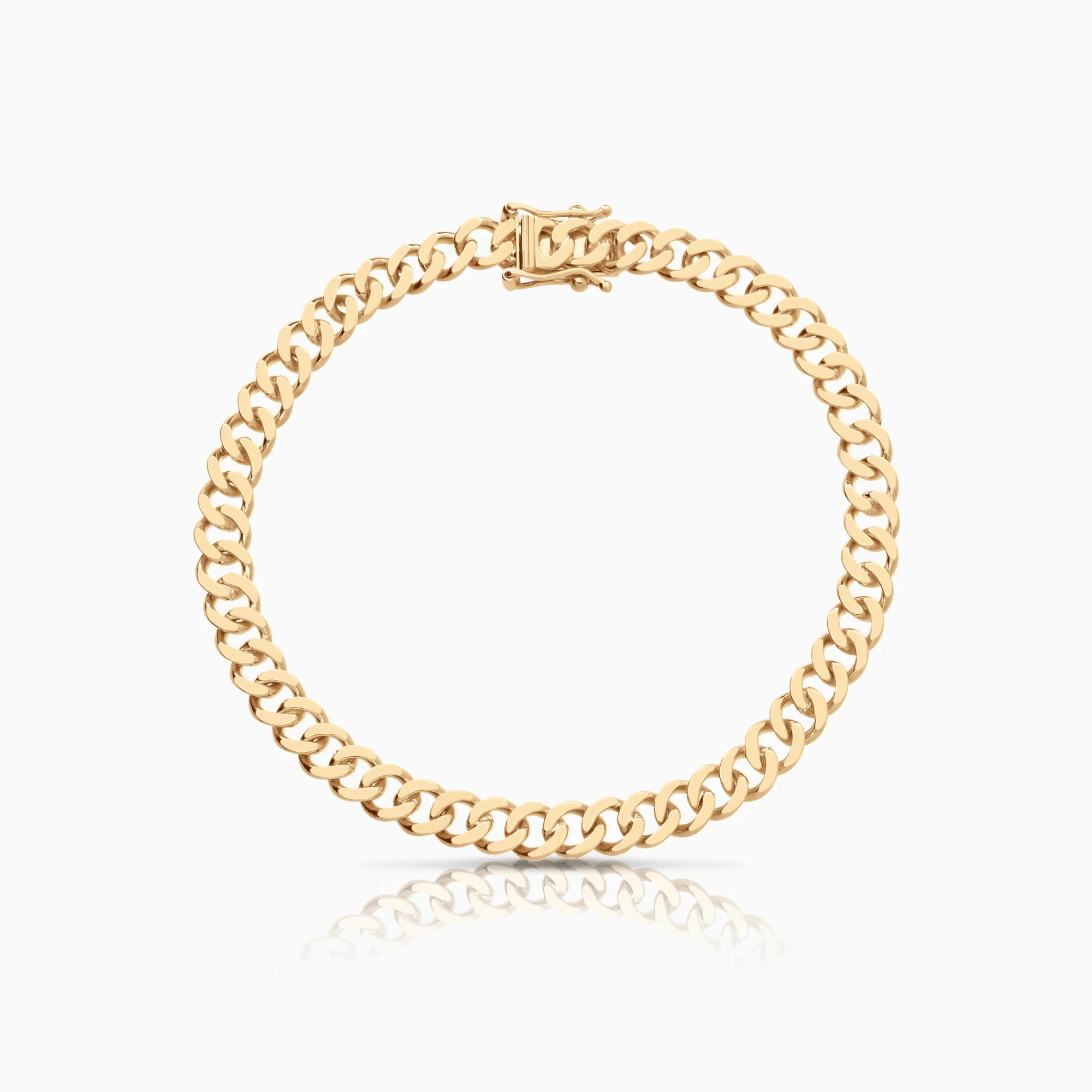 Curb bracelet 11.36g 18K gold
