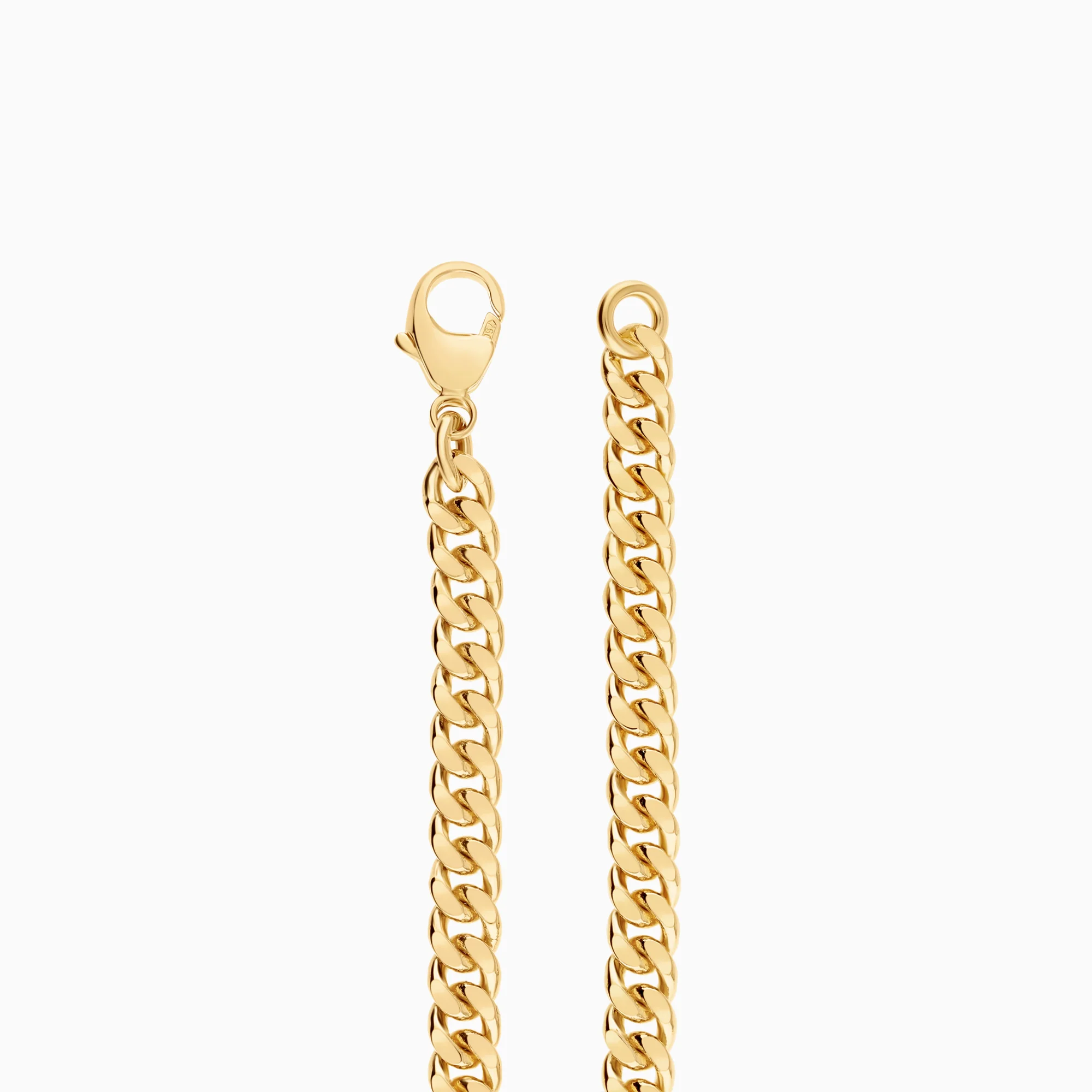 Curb bracelet 13.80g 18K gold - Image 3