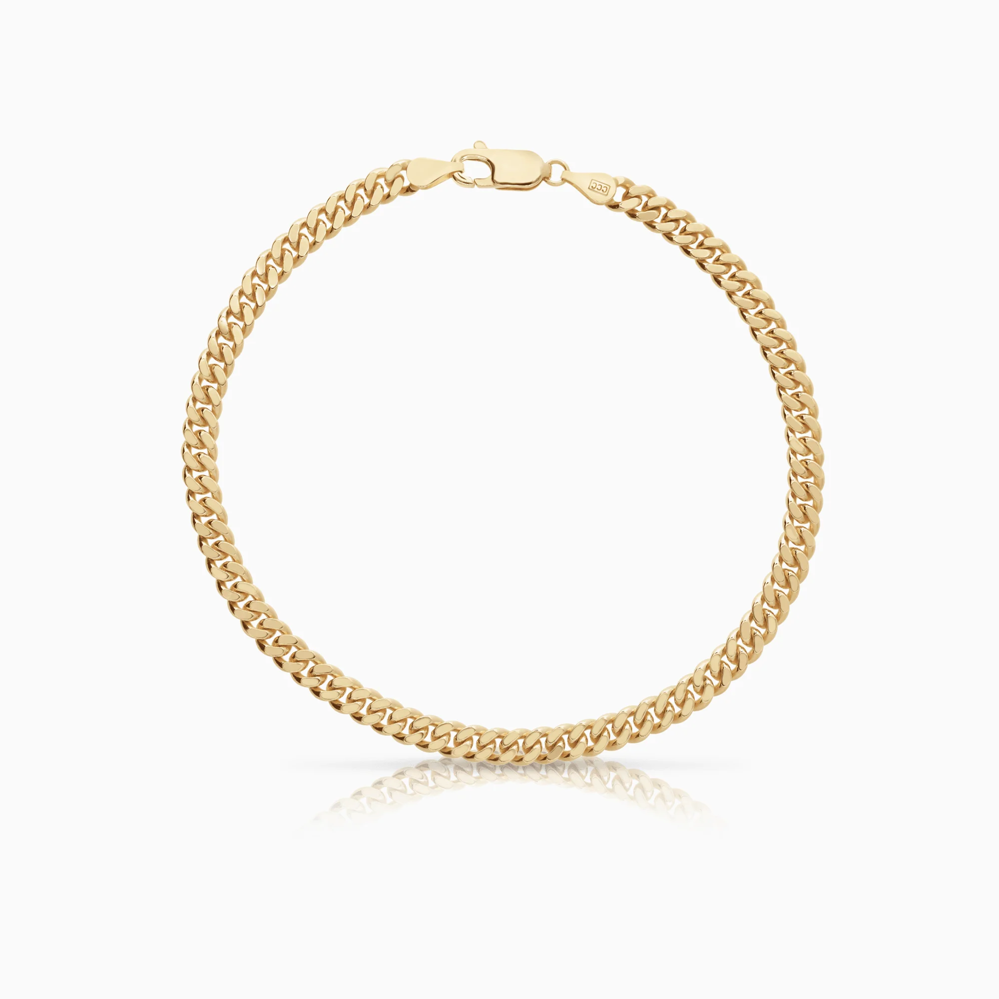 Curb bracelet 13.31g 18K gold