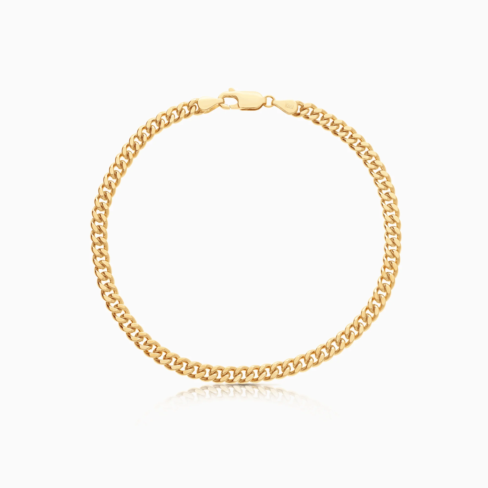 Curb bracelet 13.31g 18K gold
