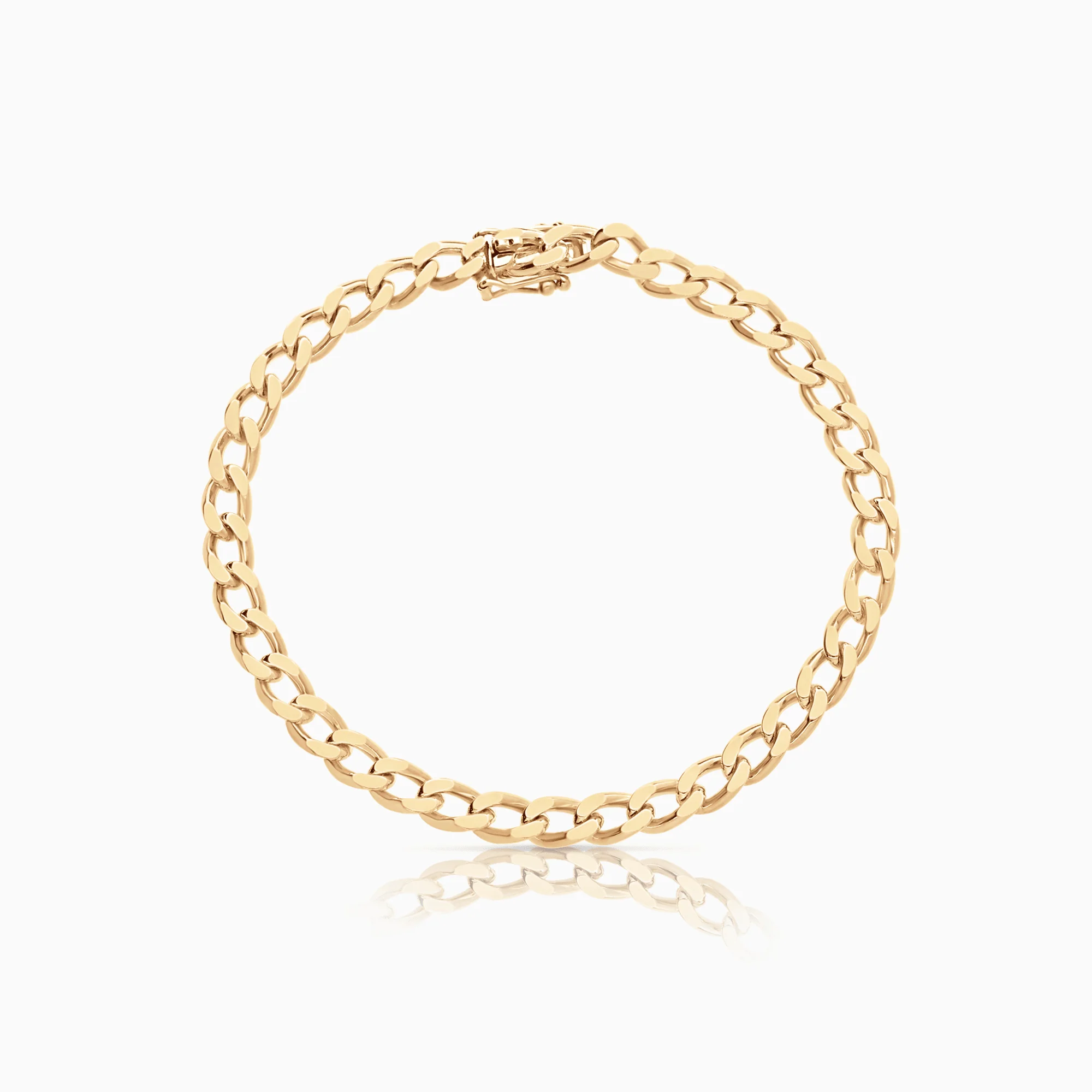 Curb bracelet 13.40g 18K gold