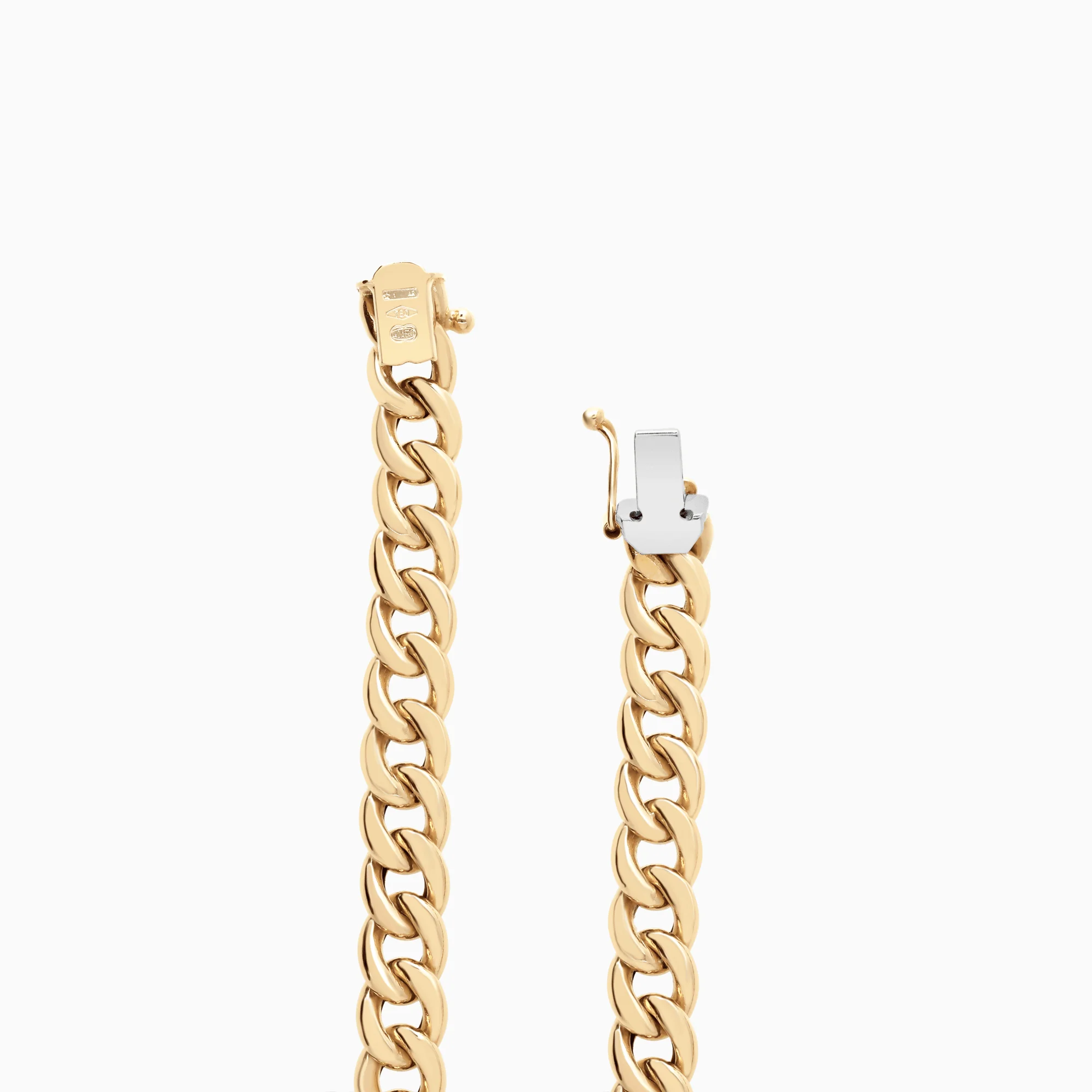 Curb bracelet 13.95g 18K - Image 2