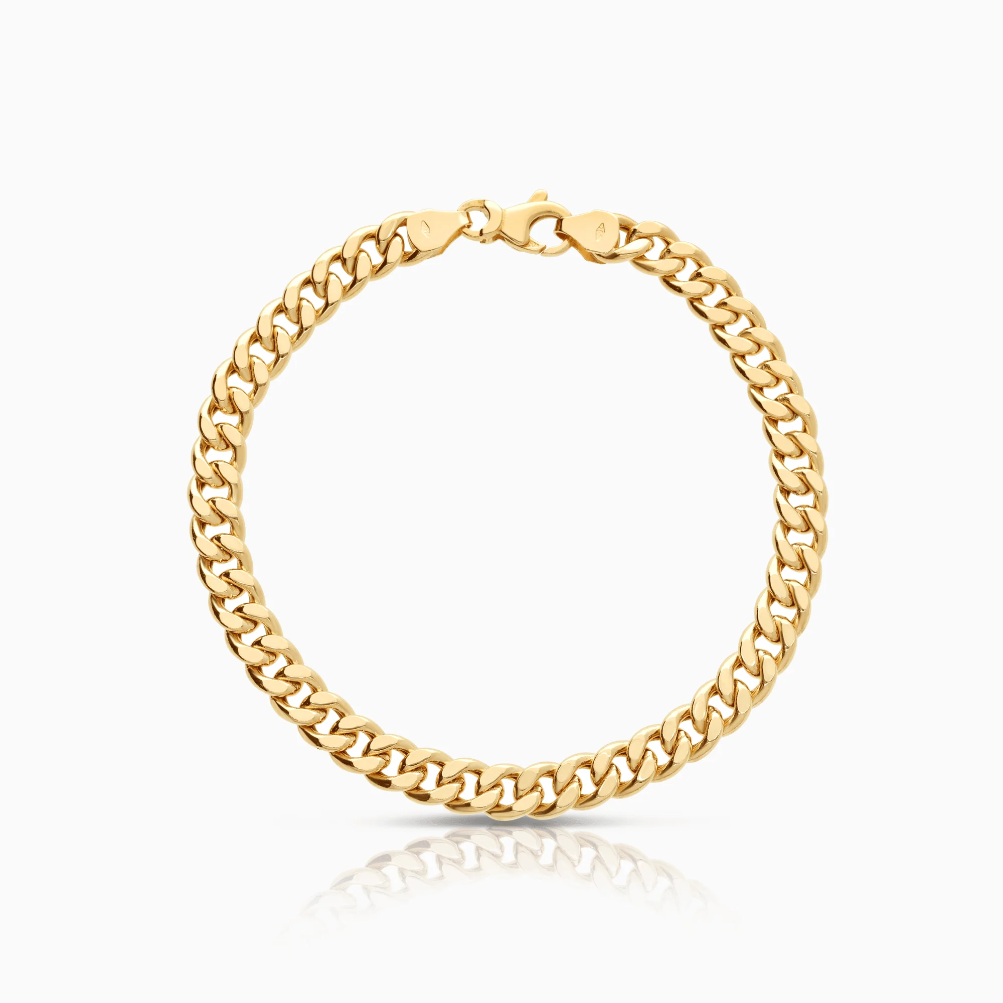 Curb Bracelet 14.13g 18K Gold
