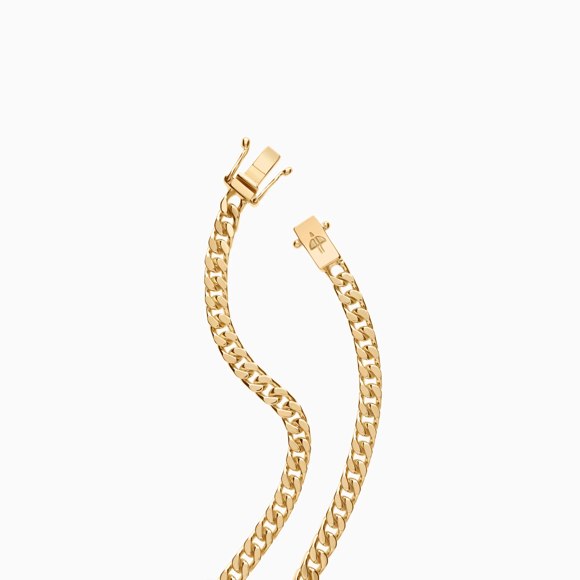 Curb bracelet 17.25g 18K gold - Image 2