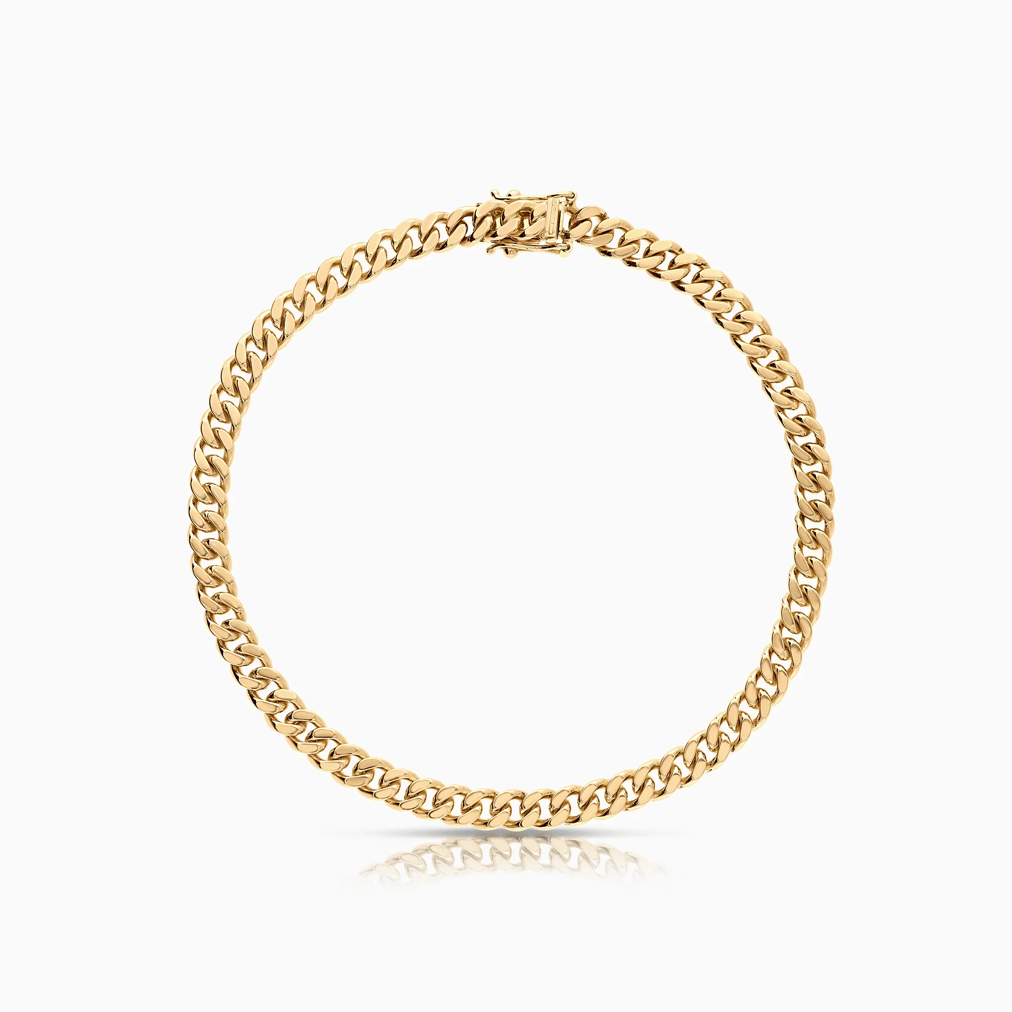 Curb bracelet 17.44g 18K gold