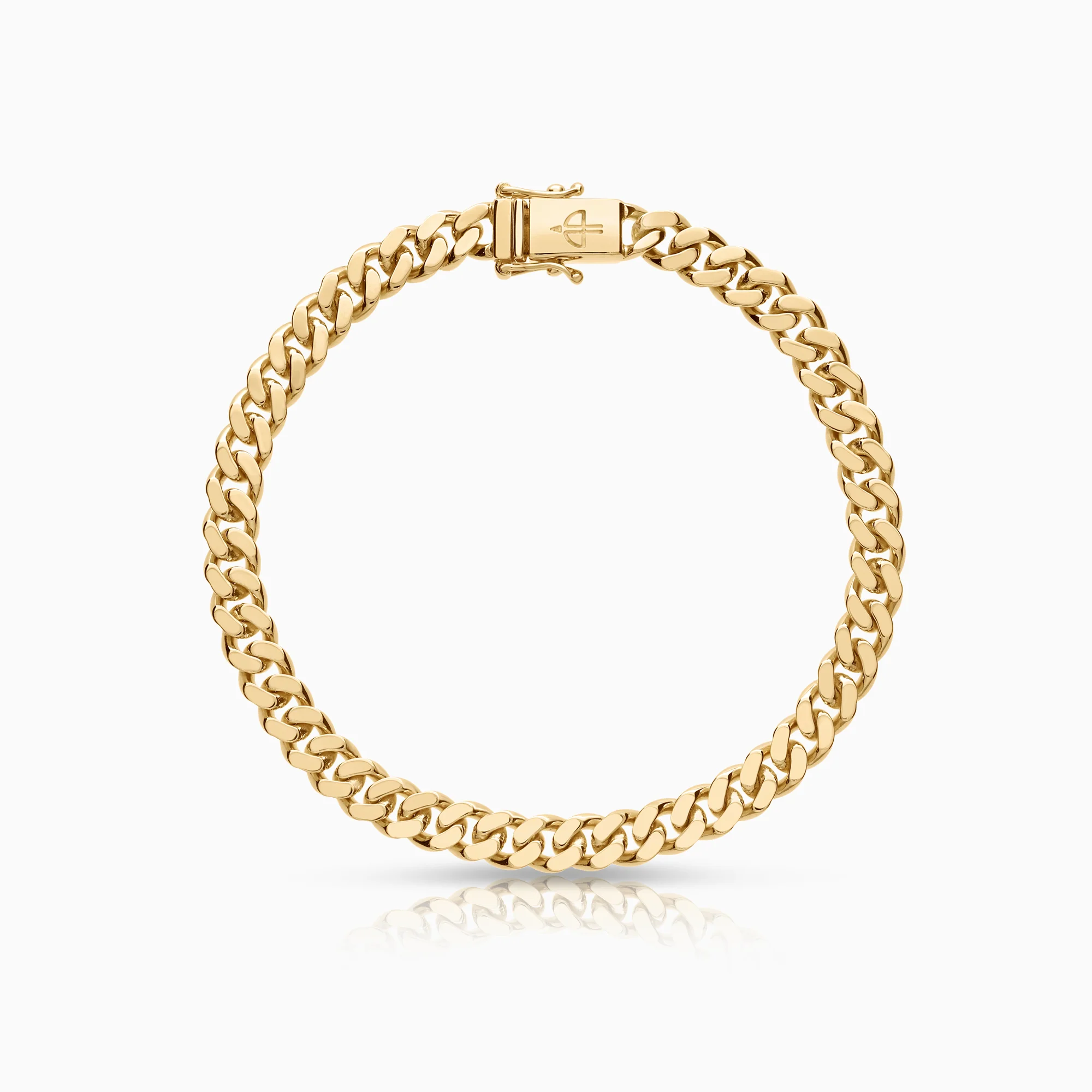Curb bracelet 20.13g 18K gold