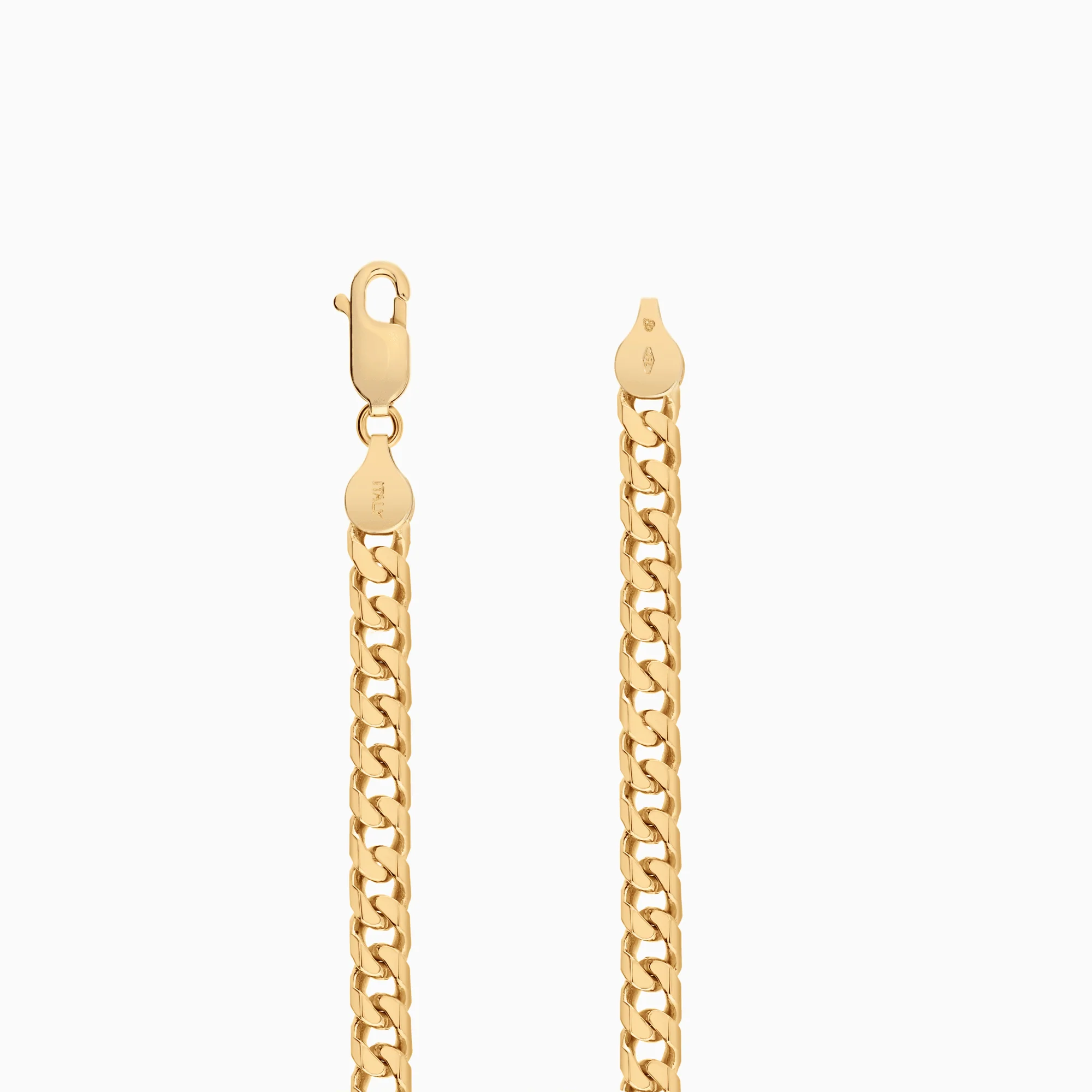 Curb bracelet 22.10g 18K gold - Image 2