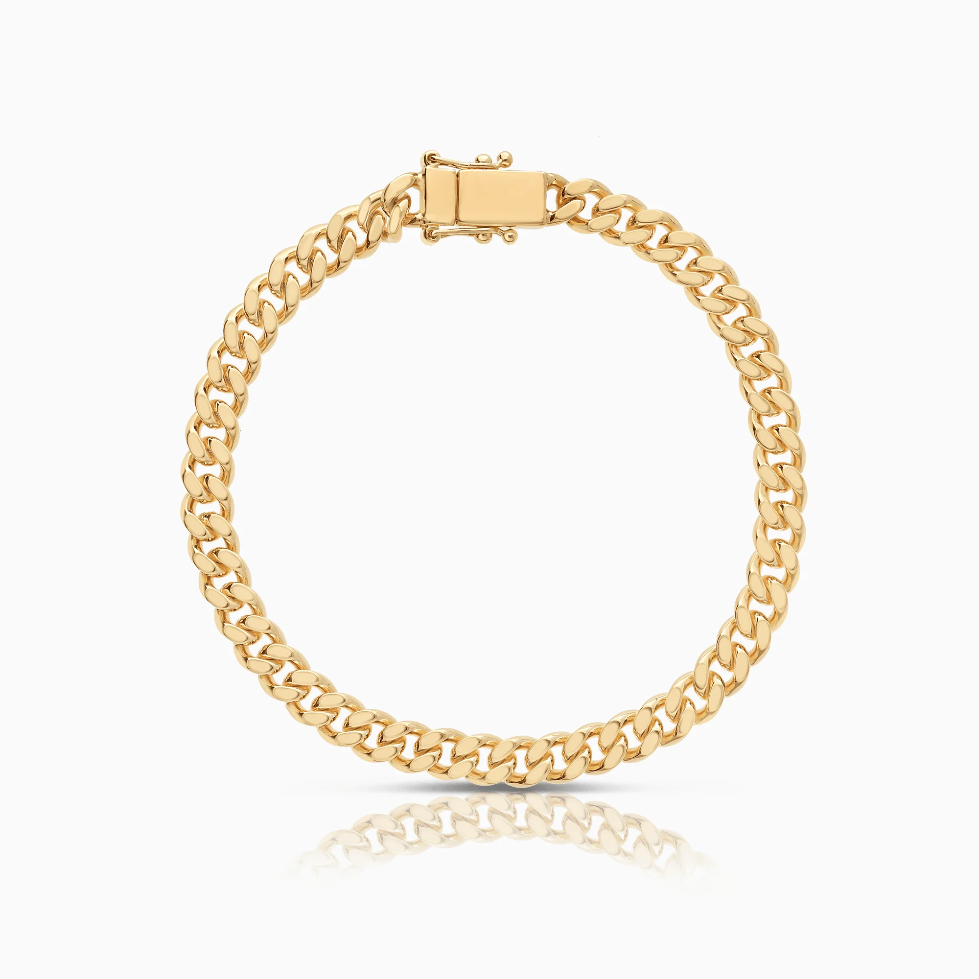 Curb bracelet 23.25g 18K gold