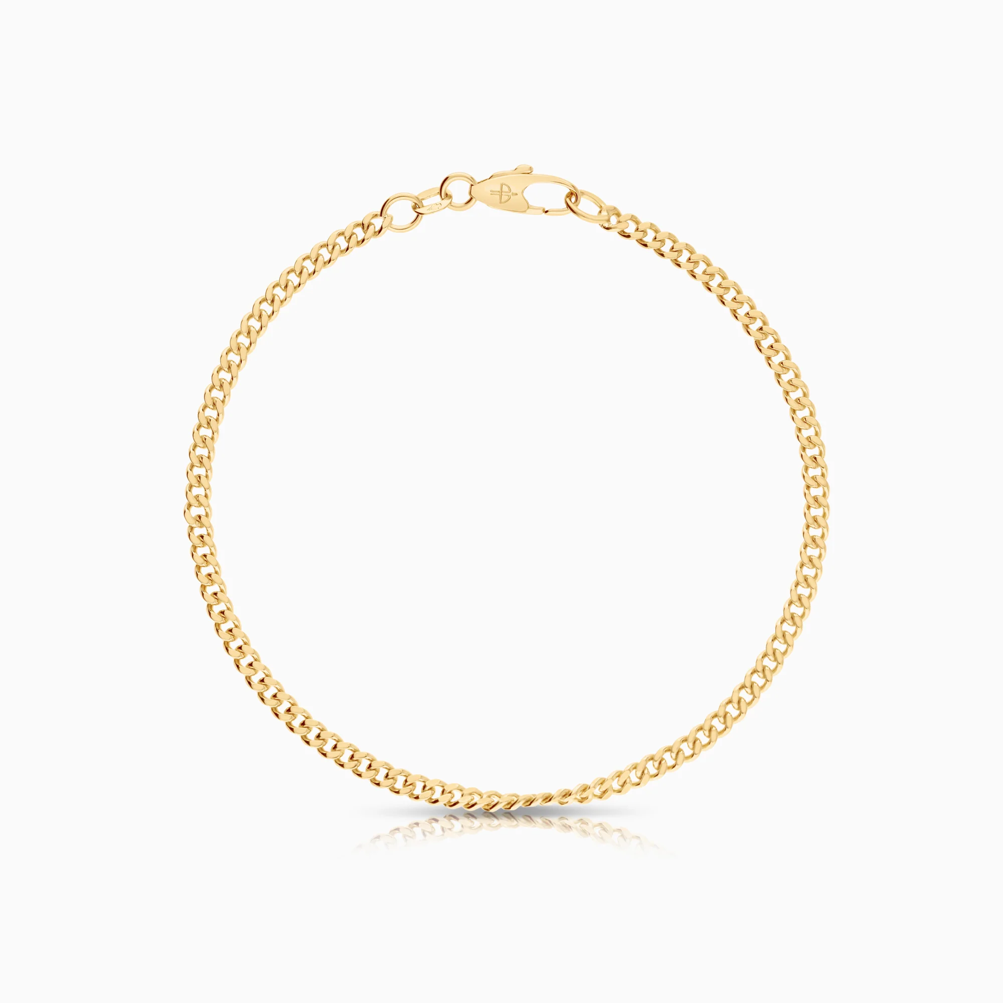 Curb bracelet 5.81g 18K gold