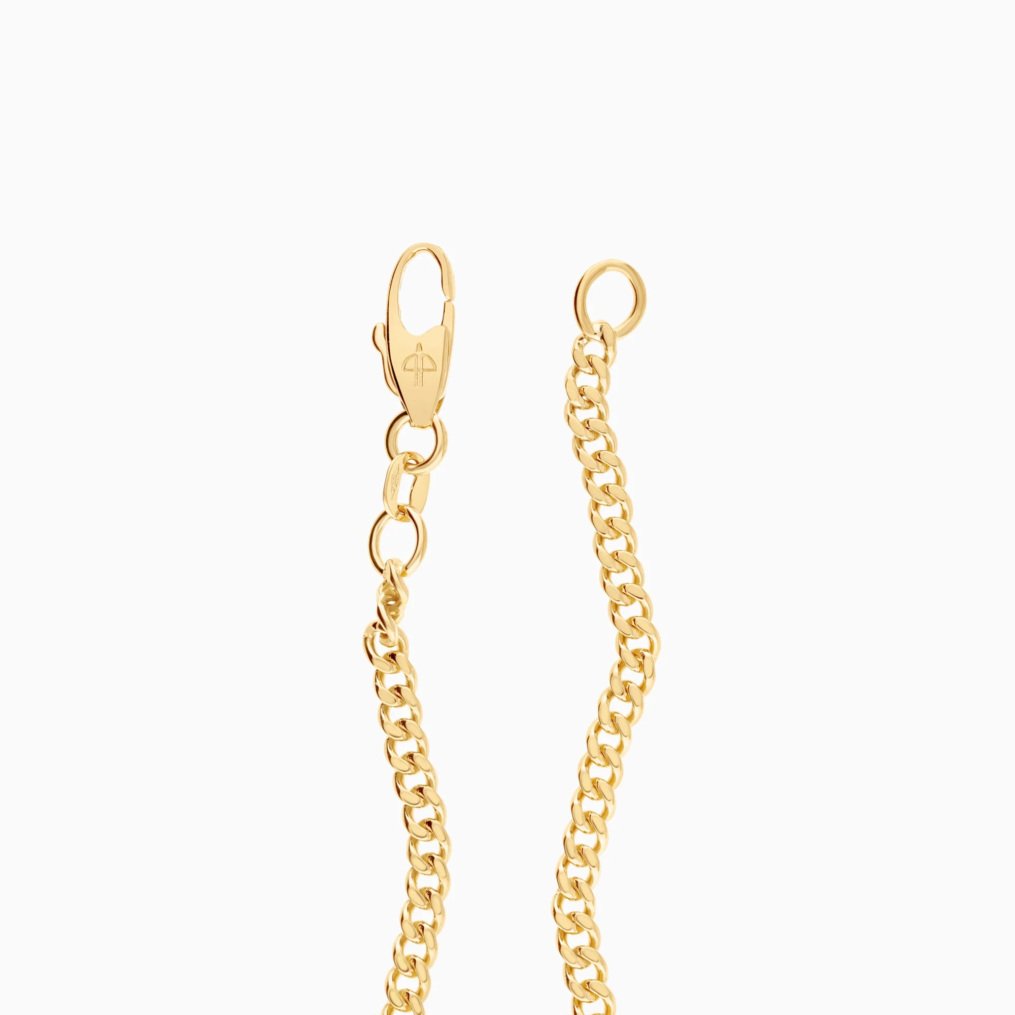 Curb bracelet 5.81g 18K gold - Image 2