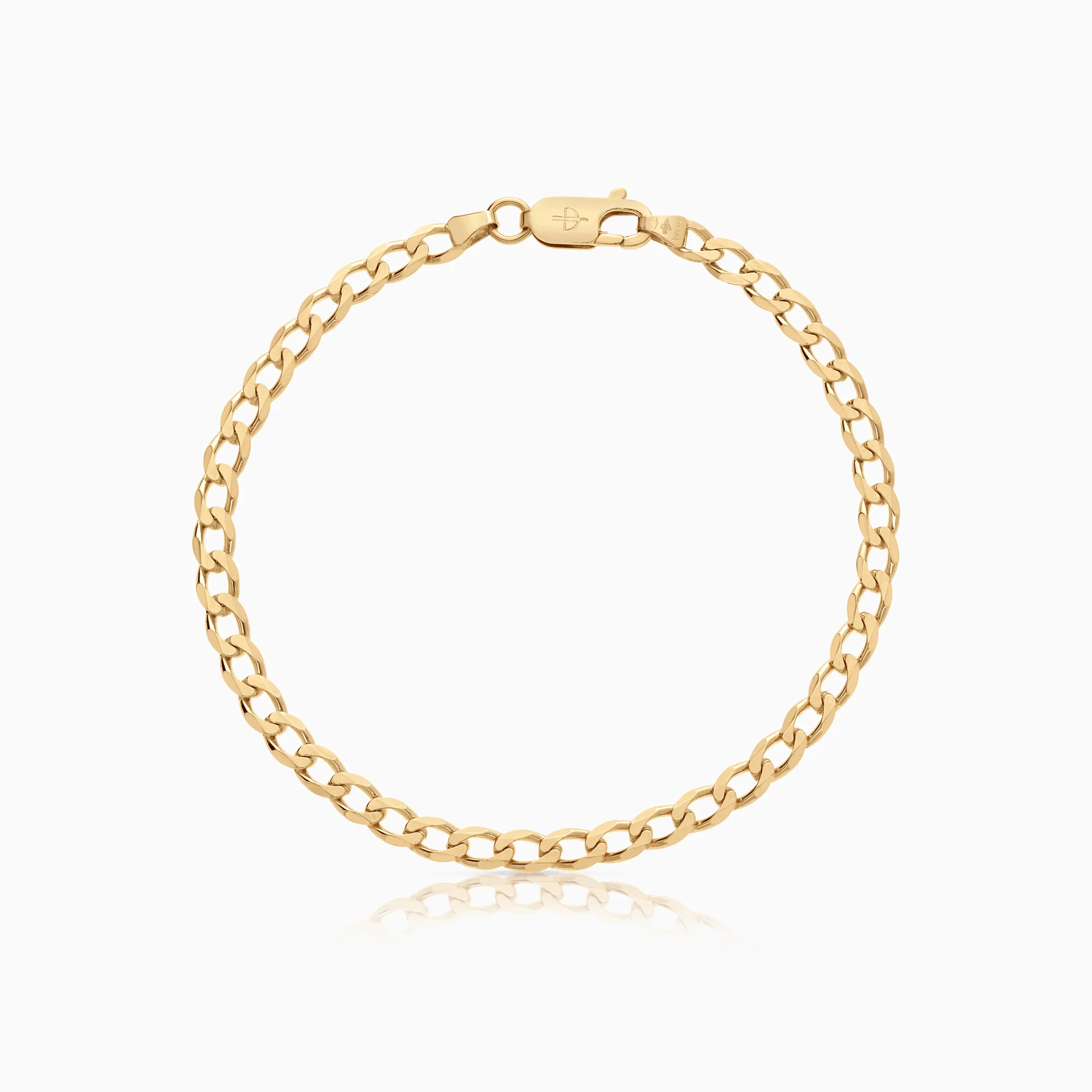 Curb bracelet 5.20g 18K gold