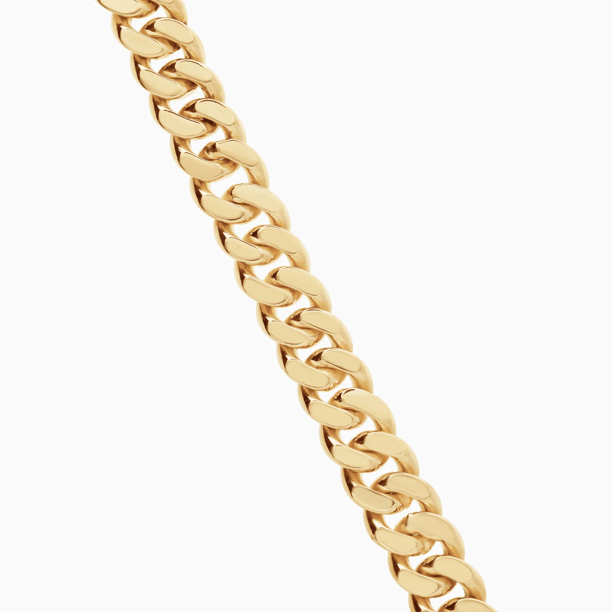 Curb Bracelet 58.76g 18K Gold