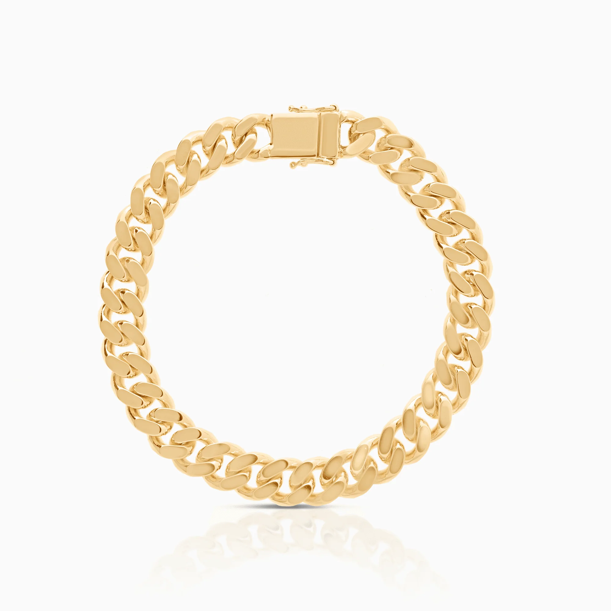 Curb bracelet 59.80g 18K gold