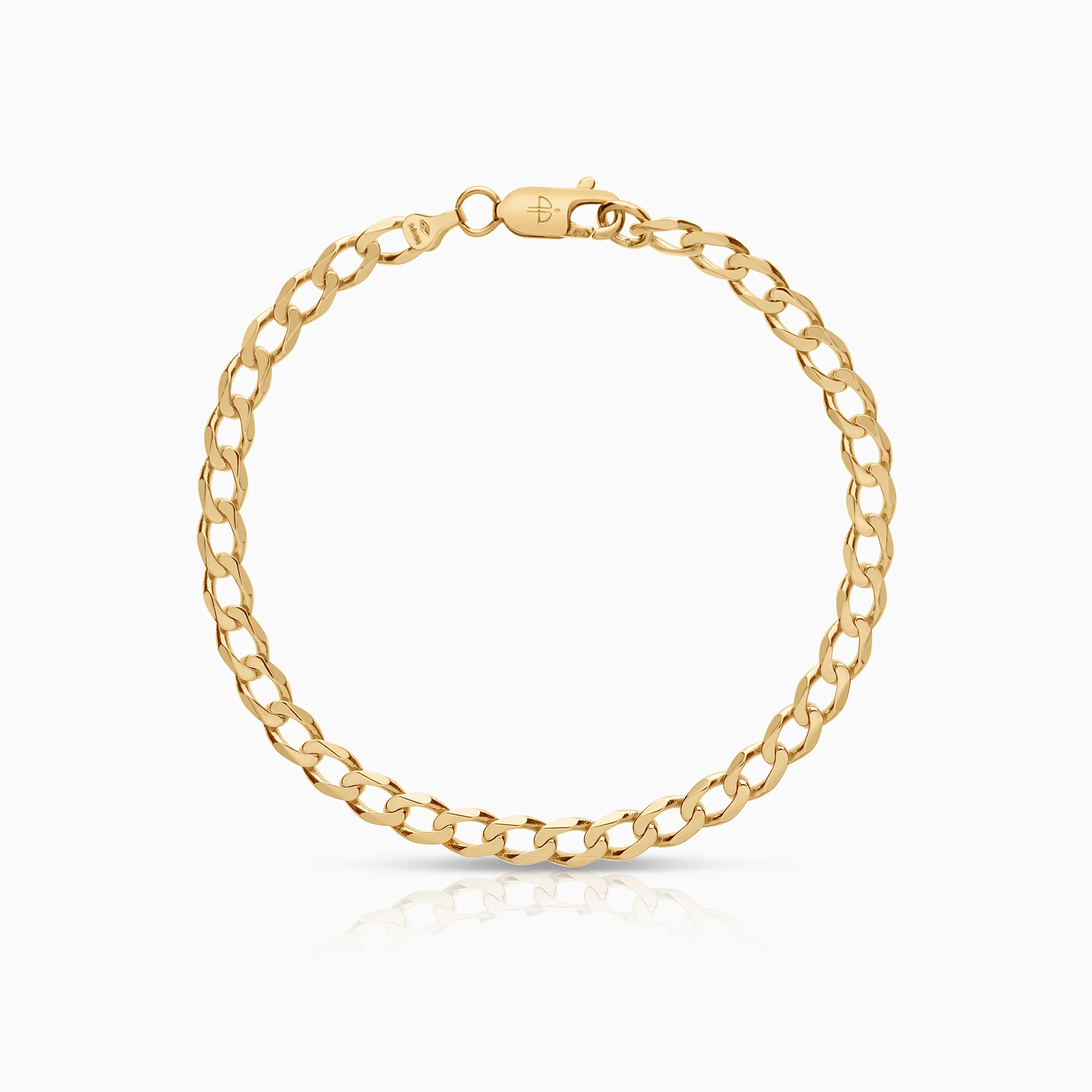 Curb Bracelet 6.06g 18K Gold