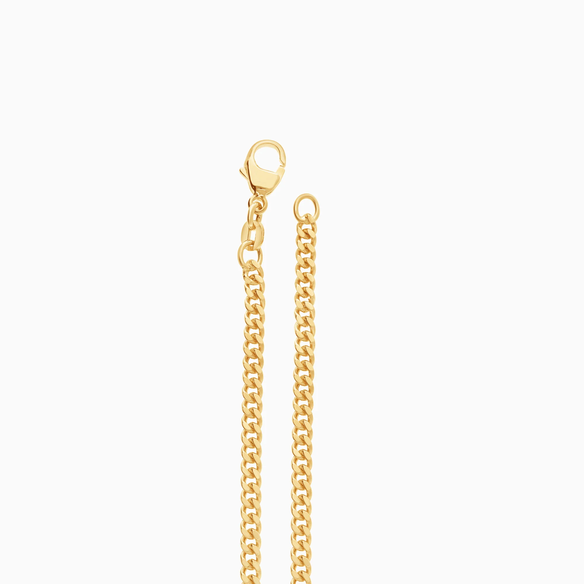 Curb bracelet 6.83g 18K gold - Image 2