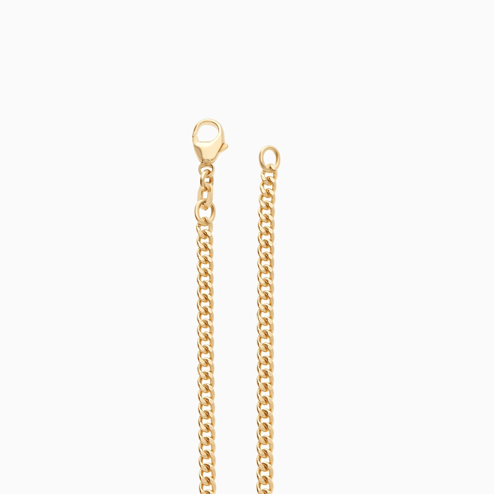 Curb bracelet 8.42g 18K gold - Image 2