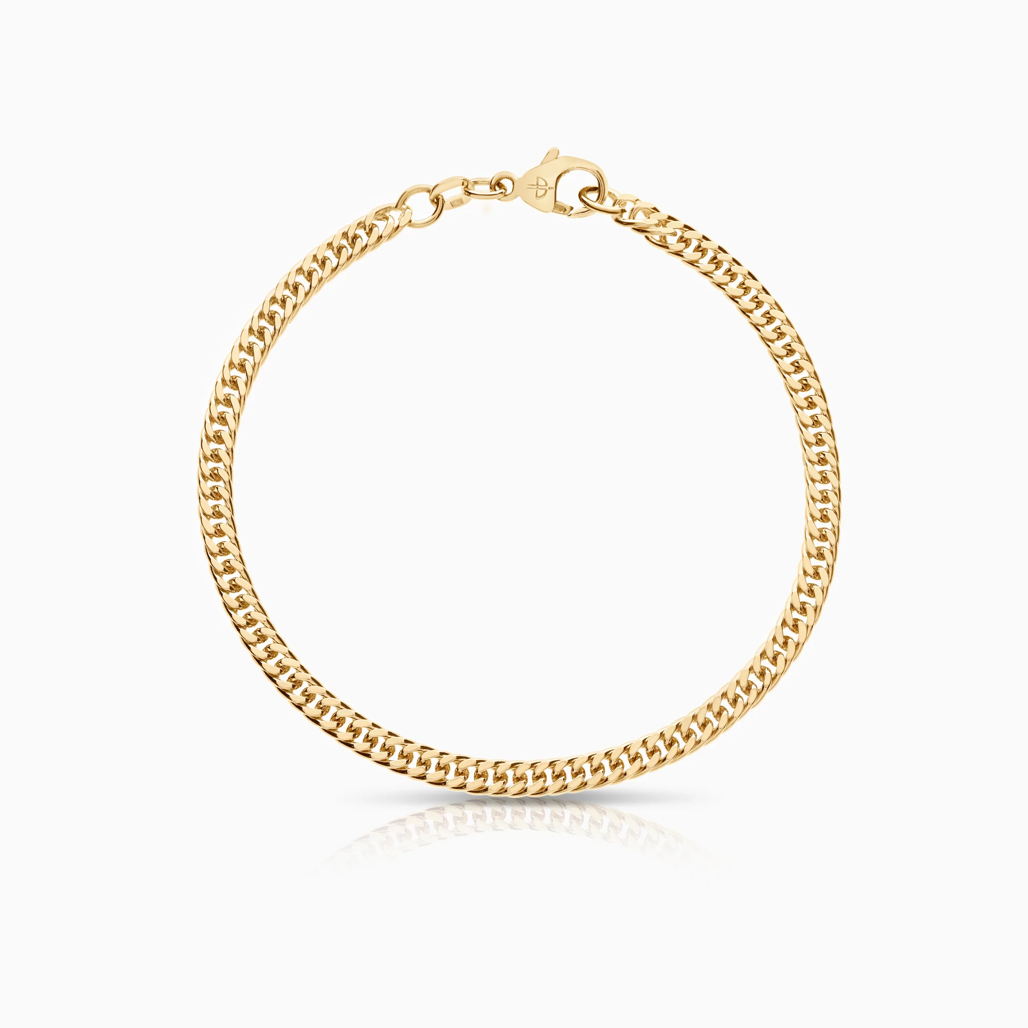 Curb bracelet 8.51g 18K gold