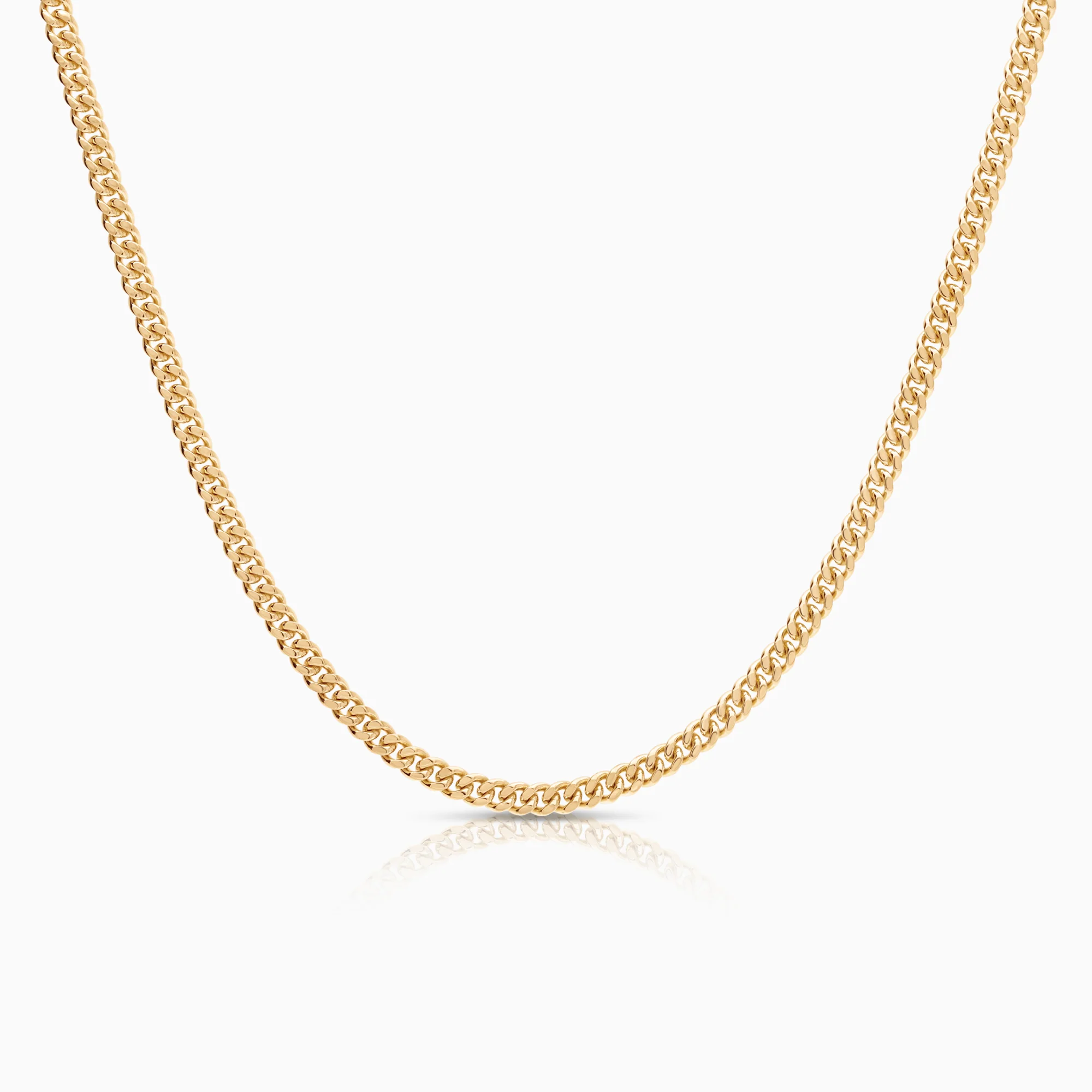 Curb necklace 16.27g 18K gold