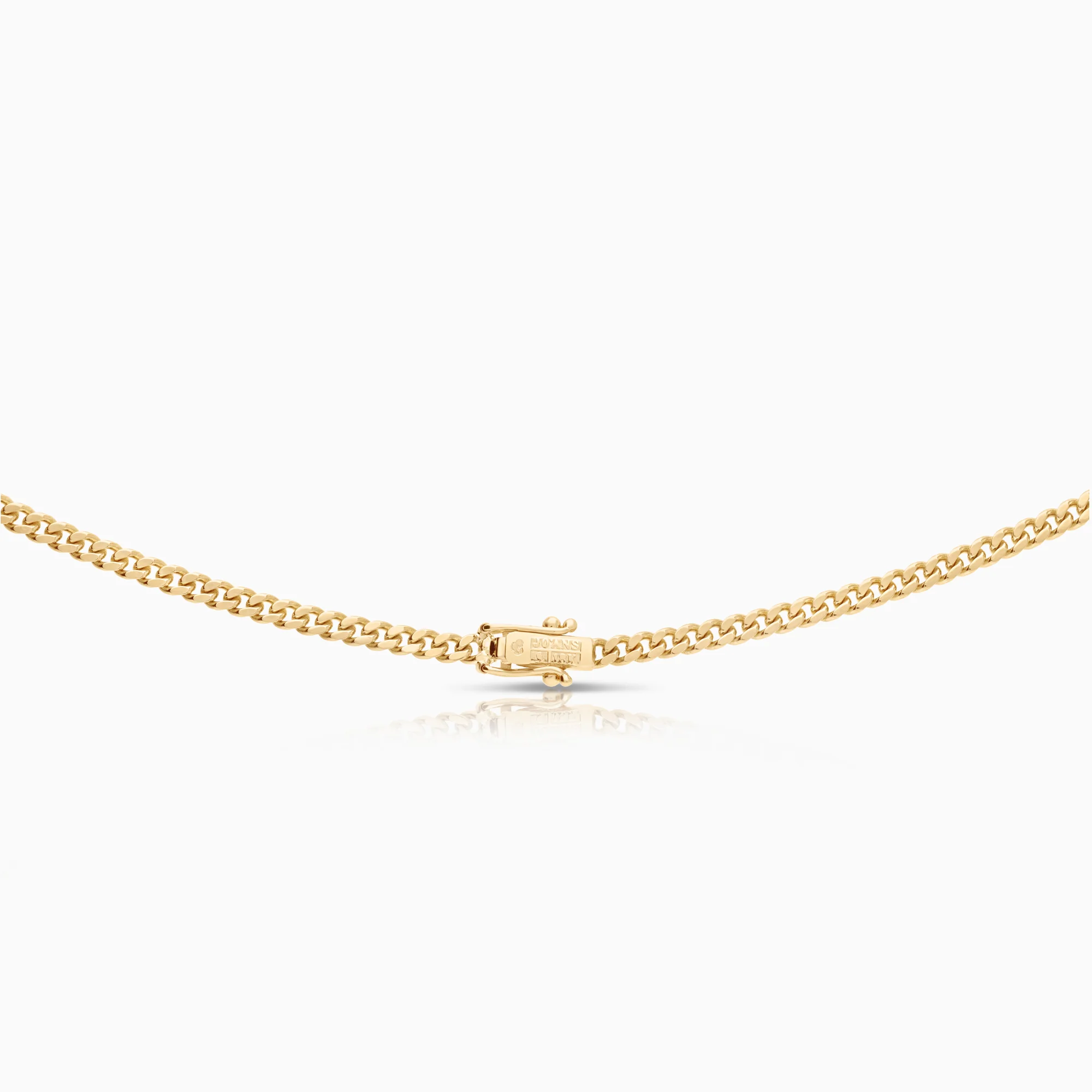 Curb necklace 17.43g 18K gold - Image 2