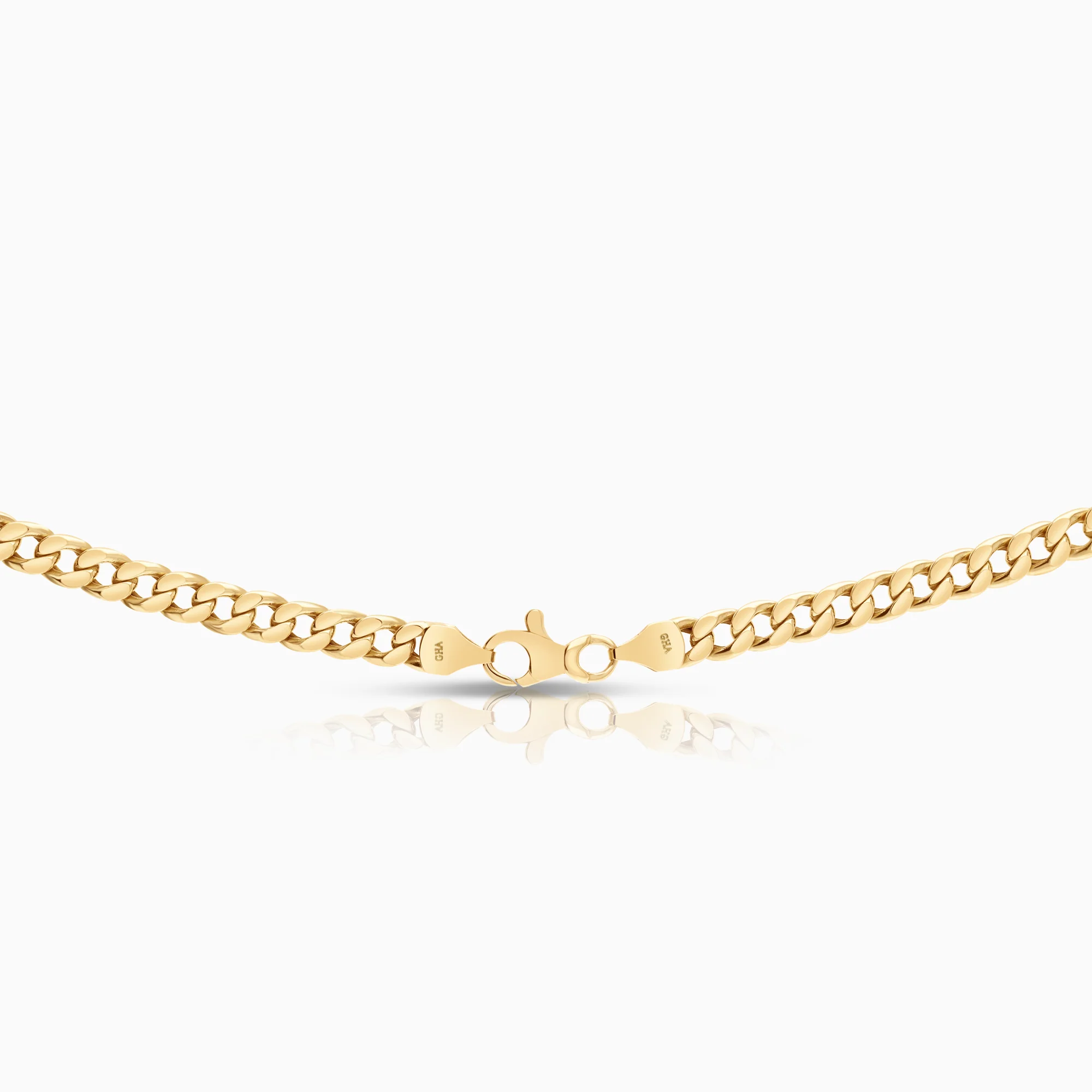 Curb necklace 18.07g 18K gold - Image 2
