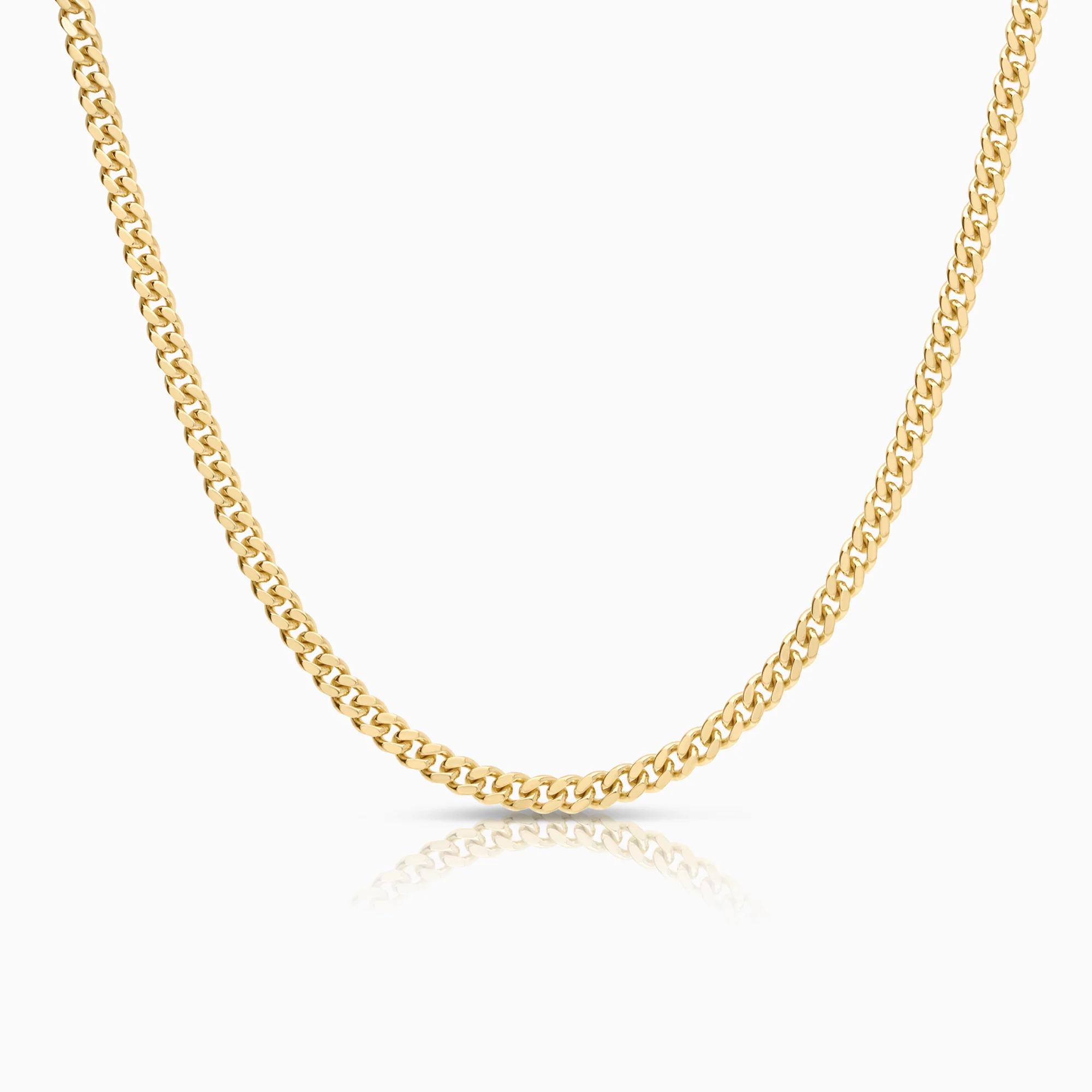 Curb necklace 21.75g 18K gold