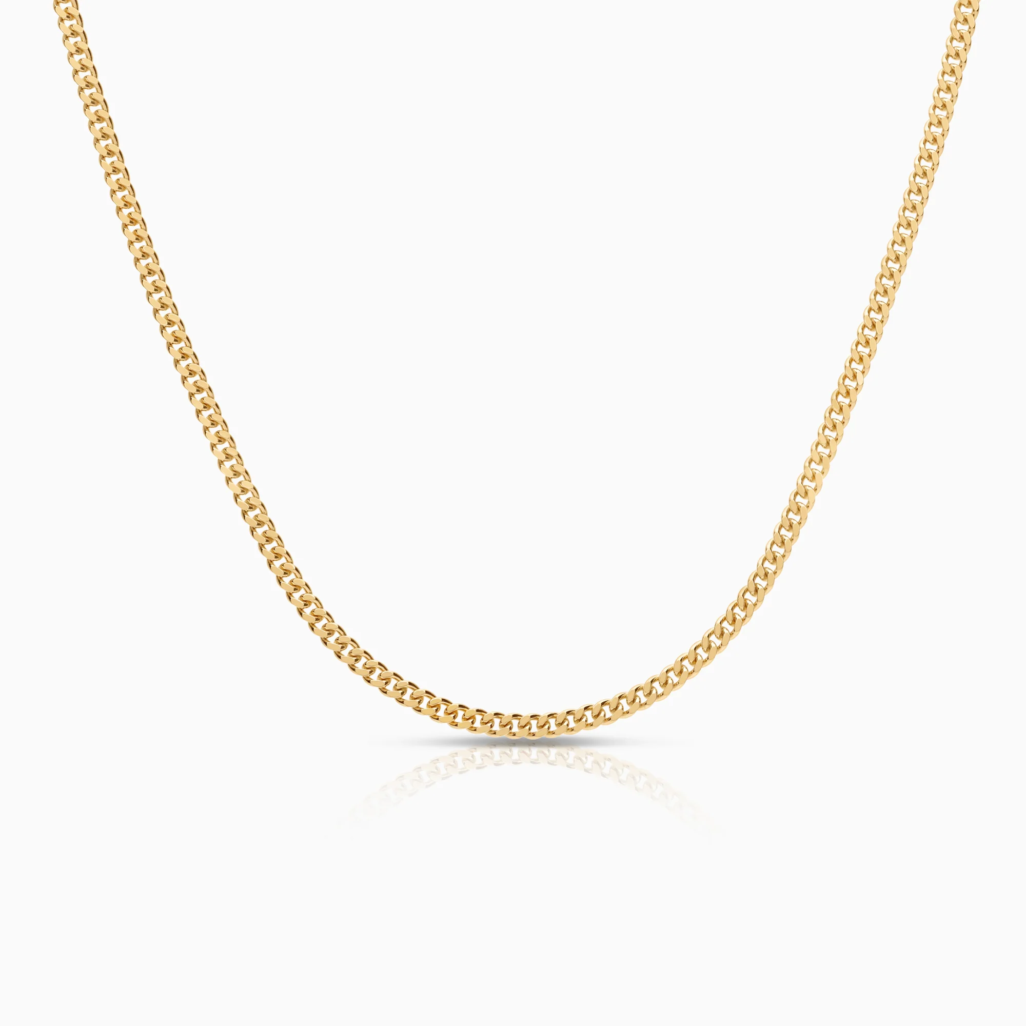 Curb necklace 24.61g 18K gold