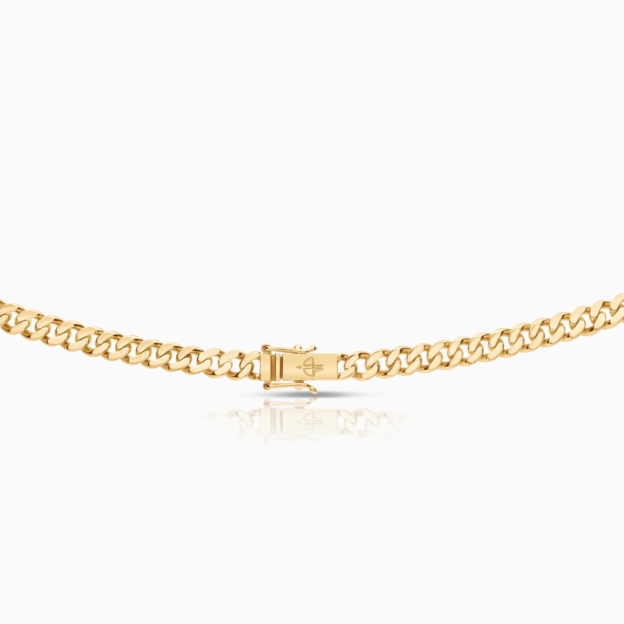 Curb necklace 34.97g 18K gold - Image 2
